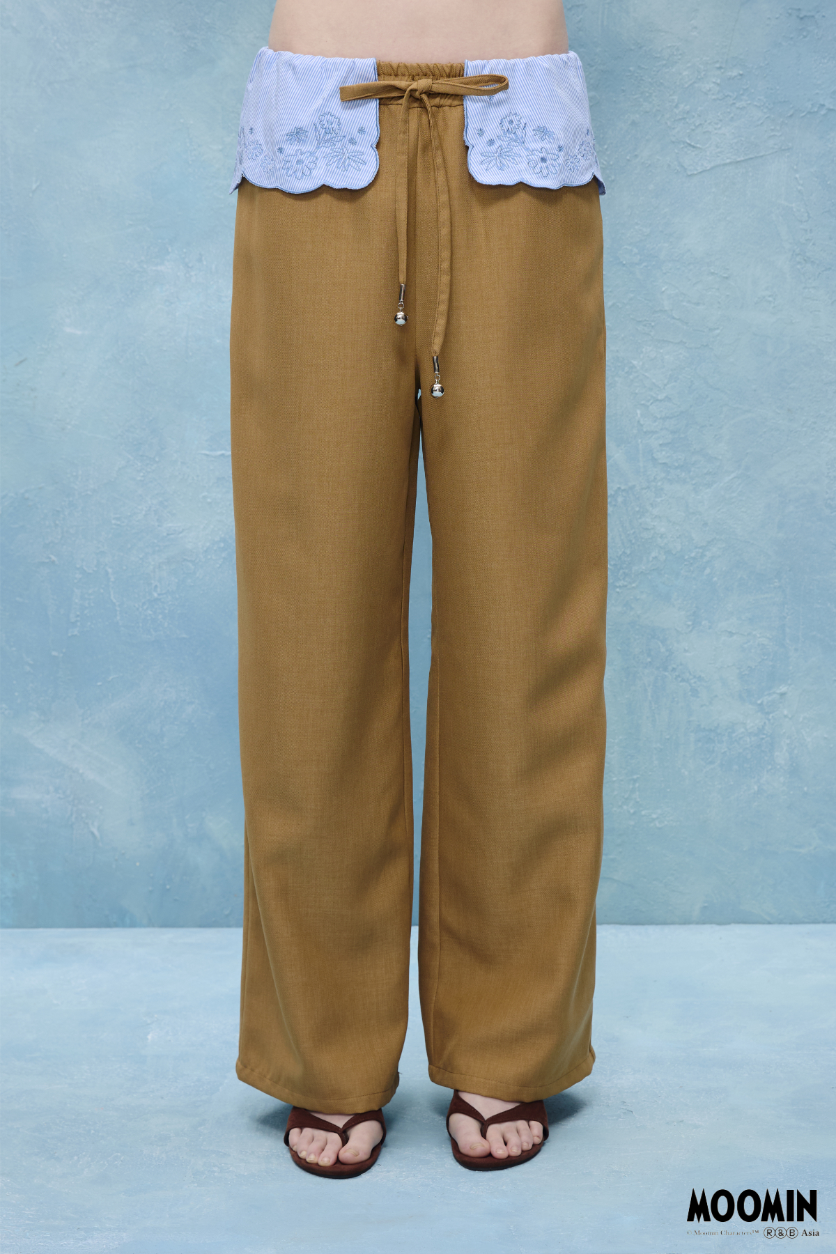 Moomin Collar Waist Trousers - GW26440