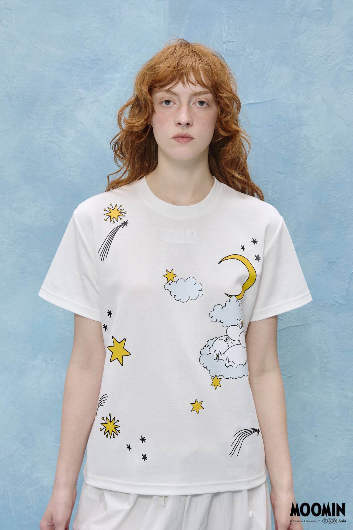 Night Sky White Top - GW26422