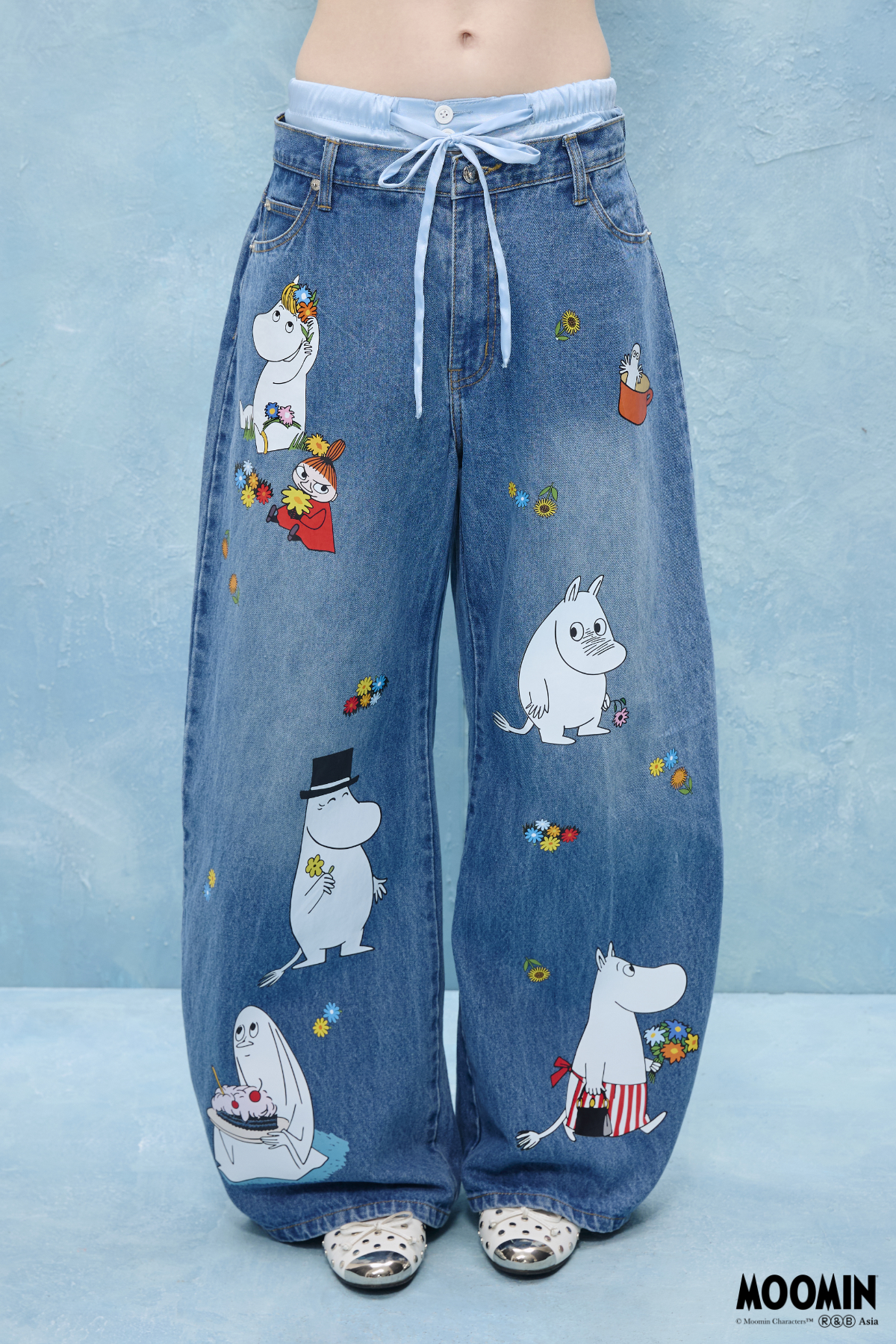 Moomin Family Layered Jeans - GW26279