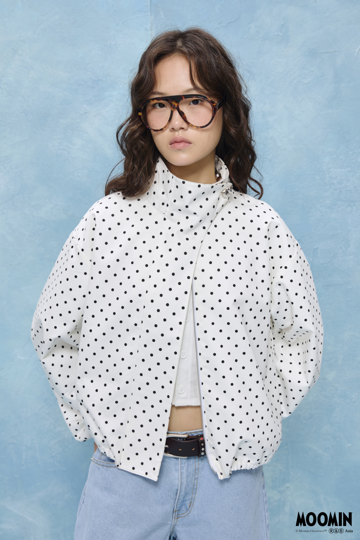 Moomin Polka dot Windbreaker - GW26437