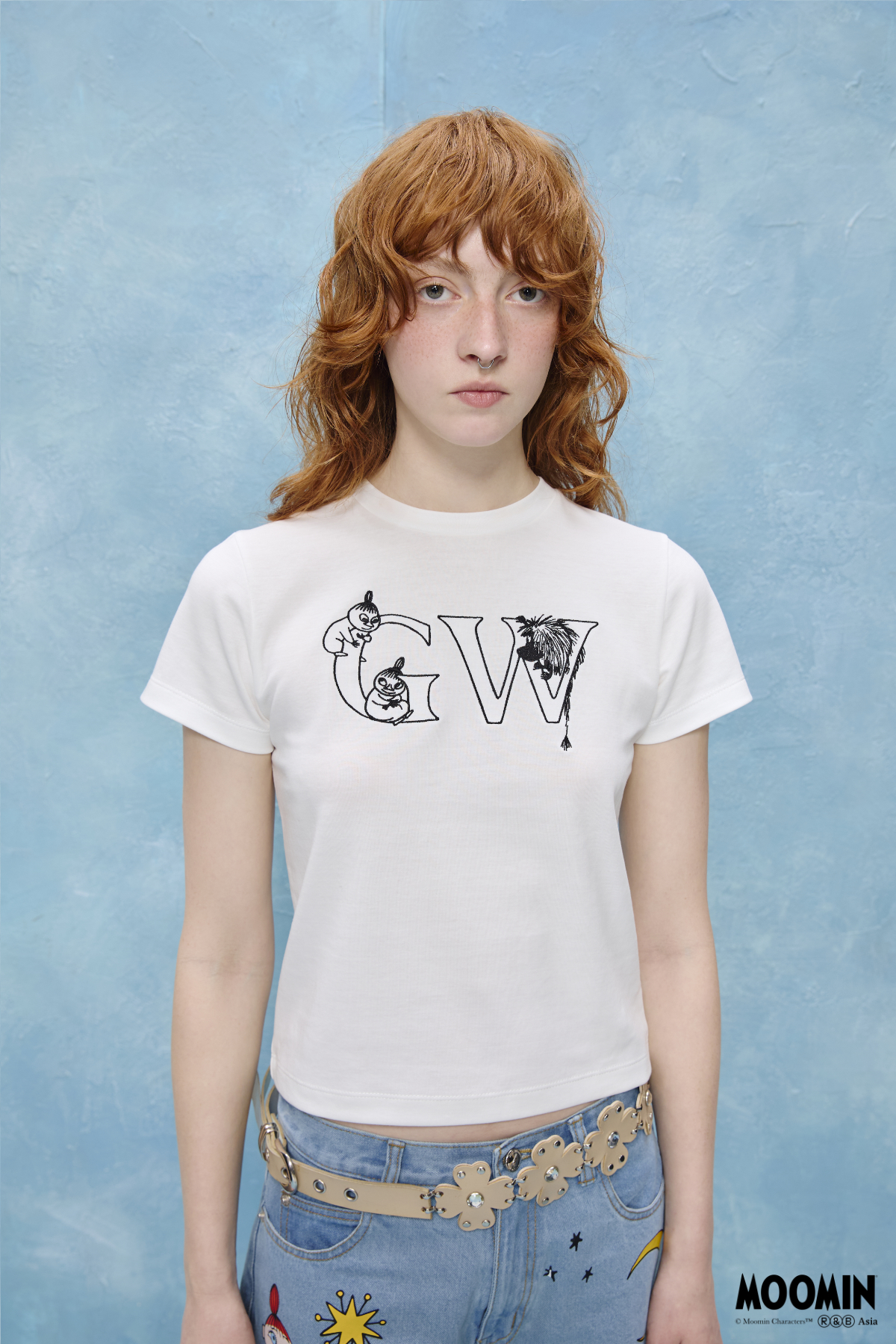 GW x Moomin Baby Tee - GW26429