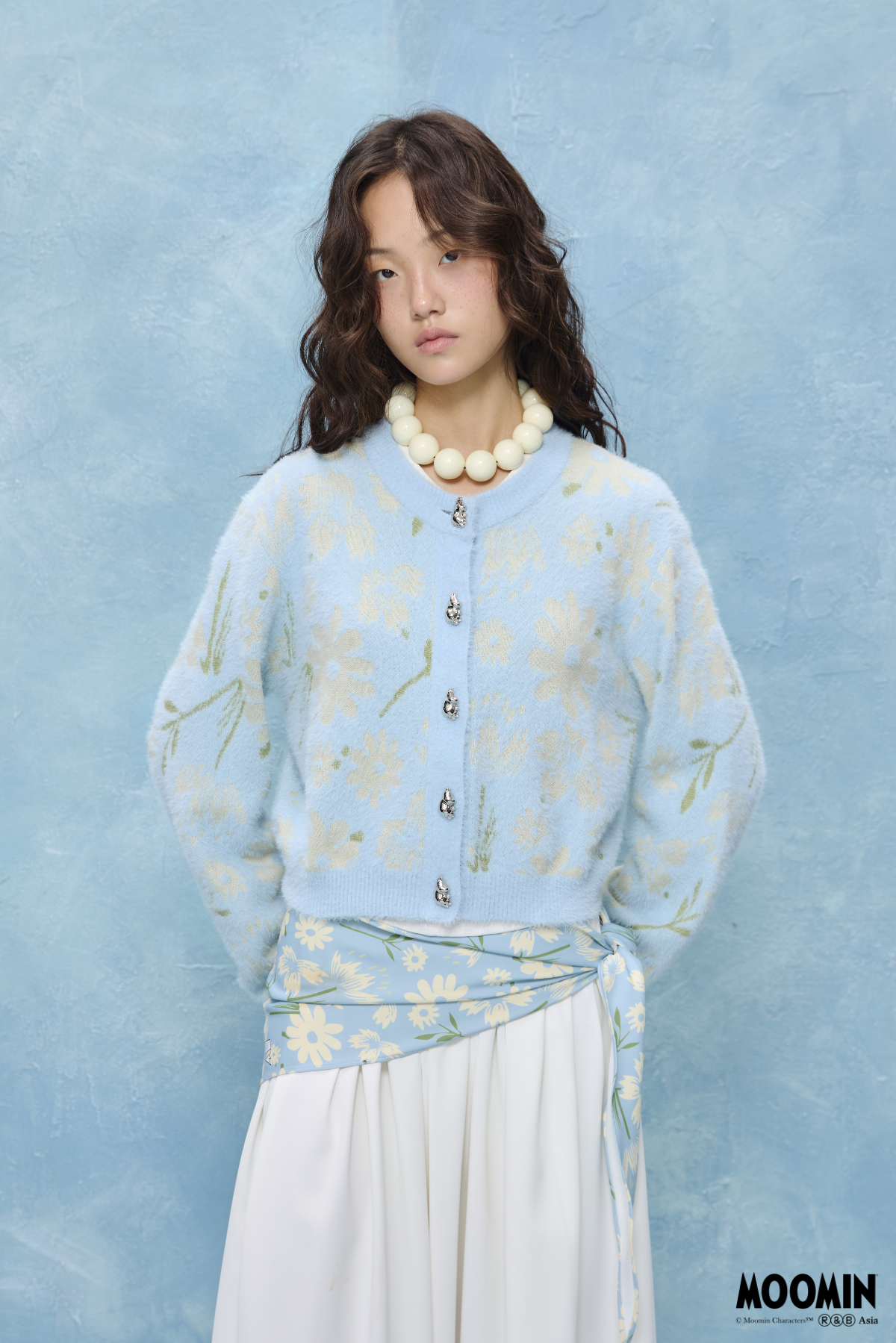 Jacquard Floral Cardigan - GW26273