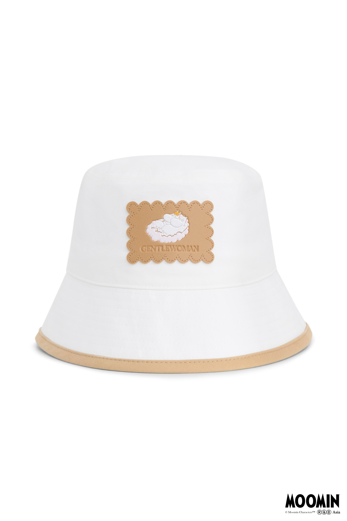 Moomin Cloud Bucket Hat : White - GW26290