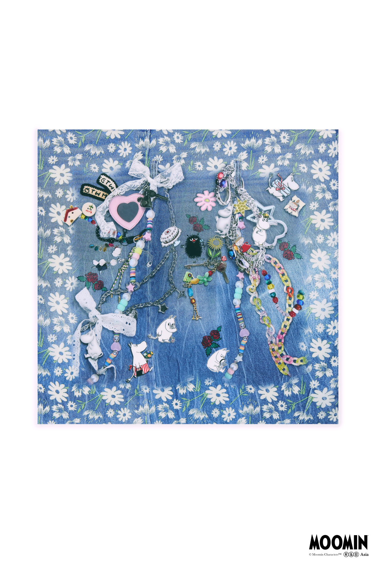 Whimsy Denim Scarf - GW26371