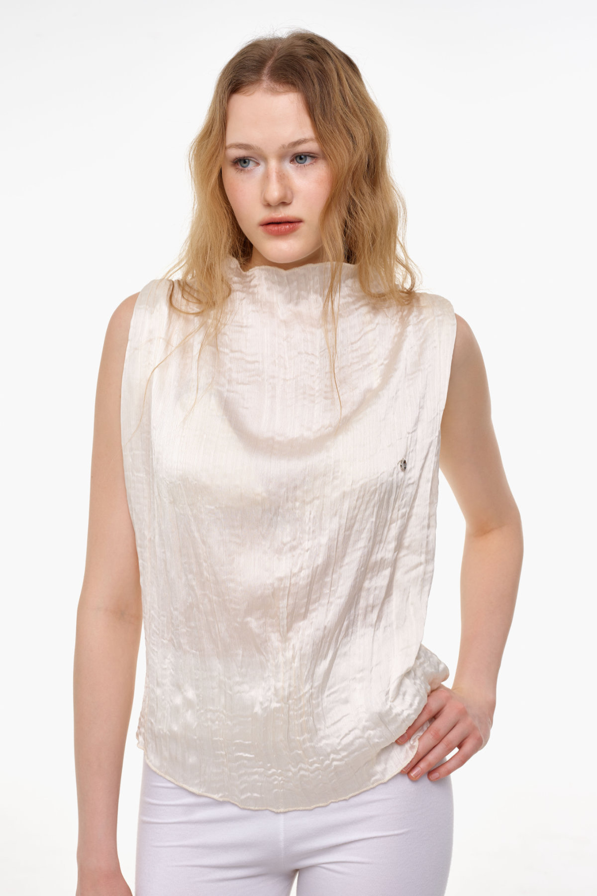 White Rose Pleated Top - GW26584