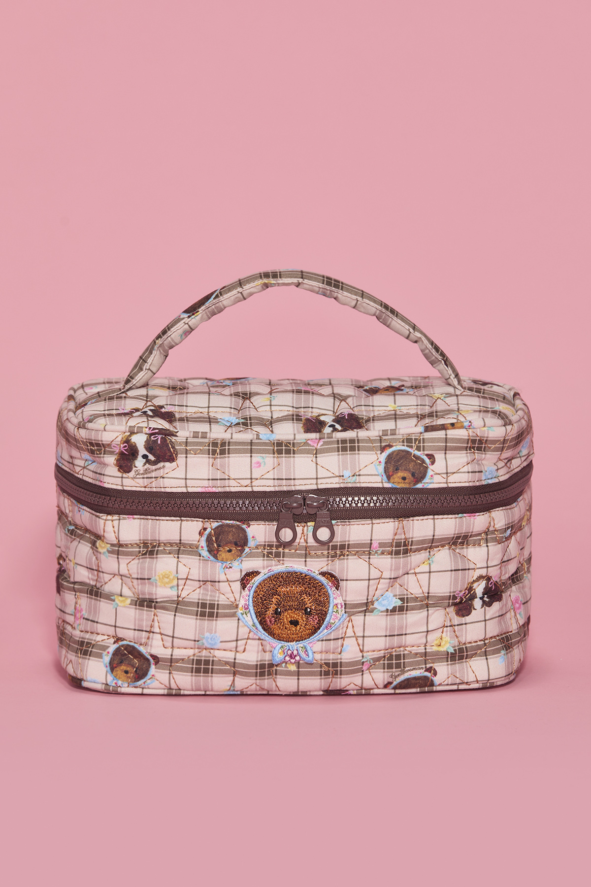 Billy and Friends Cosmetic Bag : Brown - GW26780