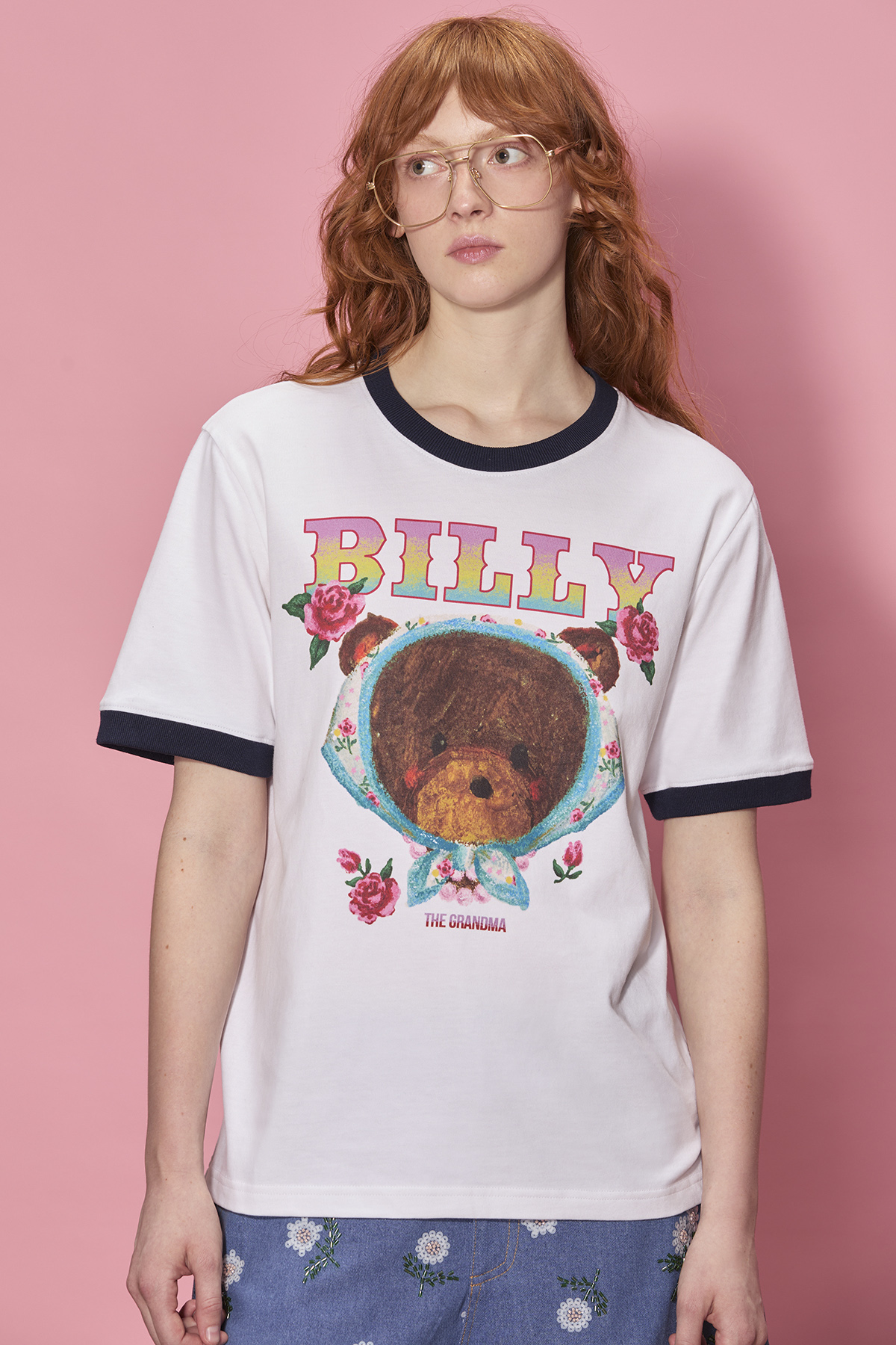 Billy the Grandma T-shirt : White - GW27079