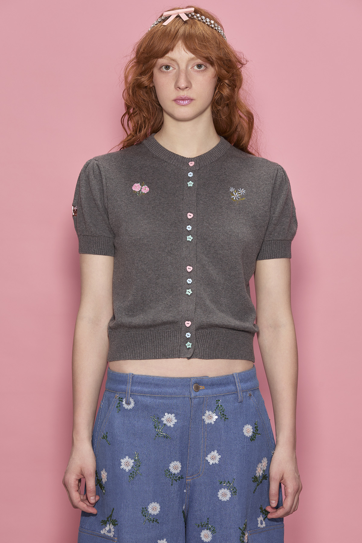 Granny Bloom Knit Top - GW26771
