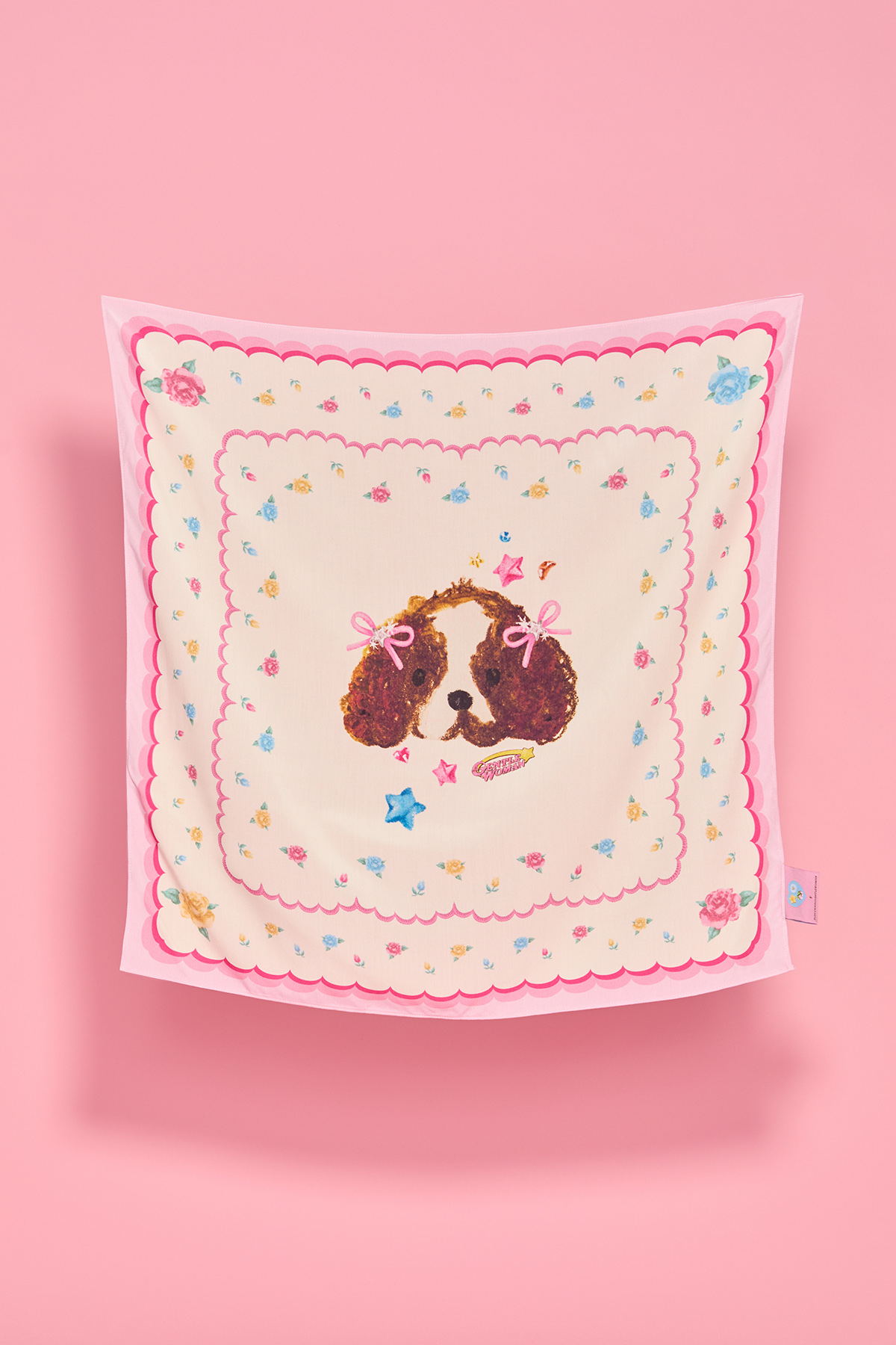 Puppy Meadow scarf - GW26701