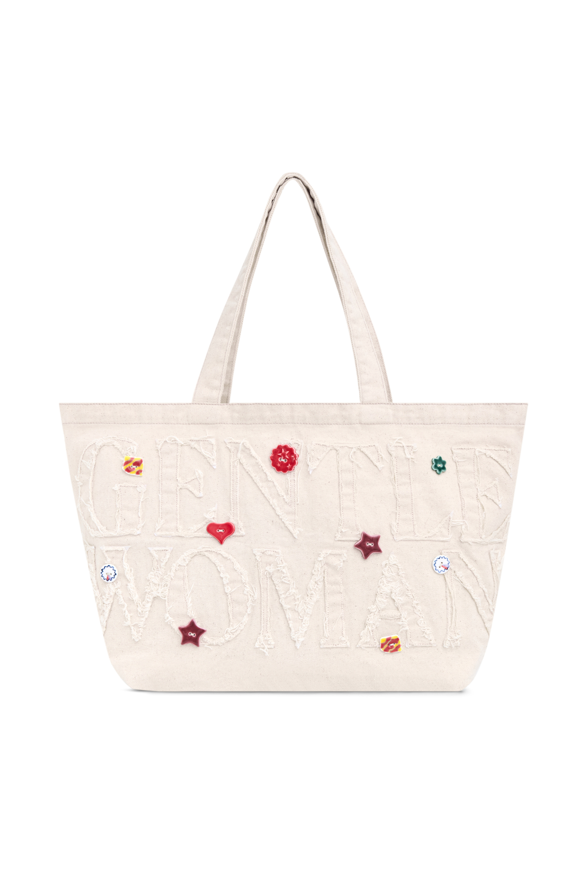 Clay Of Her Denim Tote Bag - GW26880