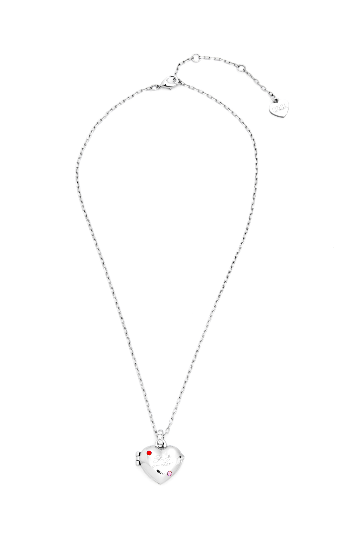 Whisper Heart Locket : Silver - GW25479