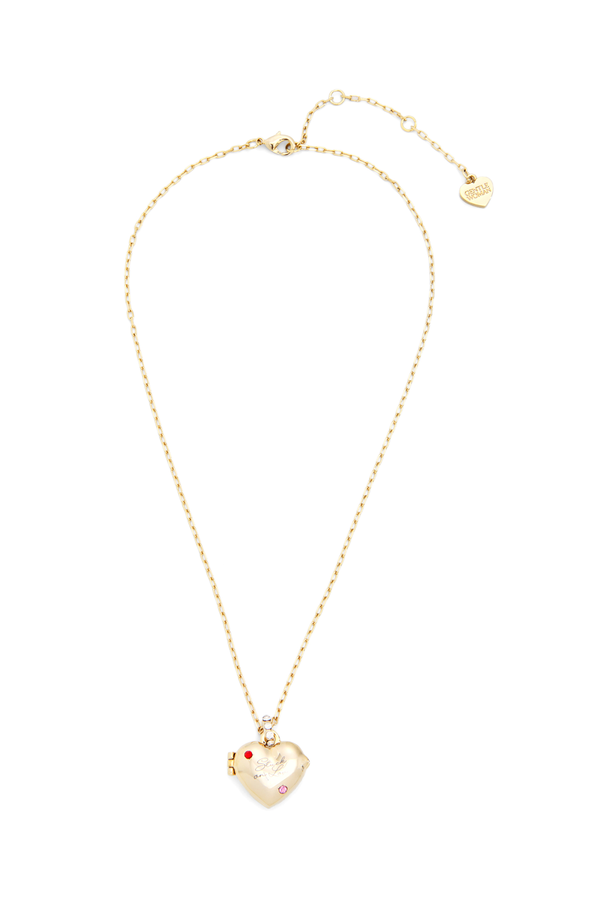 Whisper Heart Locket : Gold - GW25480