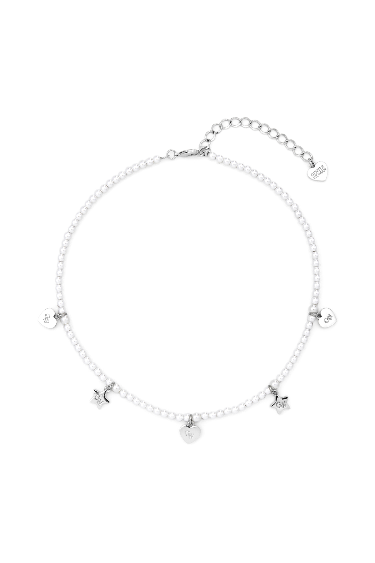 Keepsake Pearl Necklace : Silver - GW25514