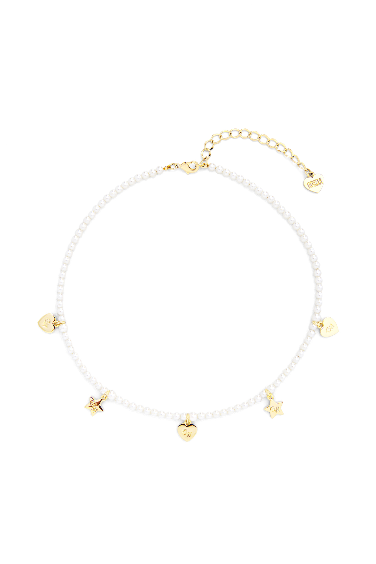 Keepsake Pearl Necklace : Gold - GW25515