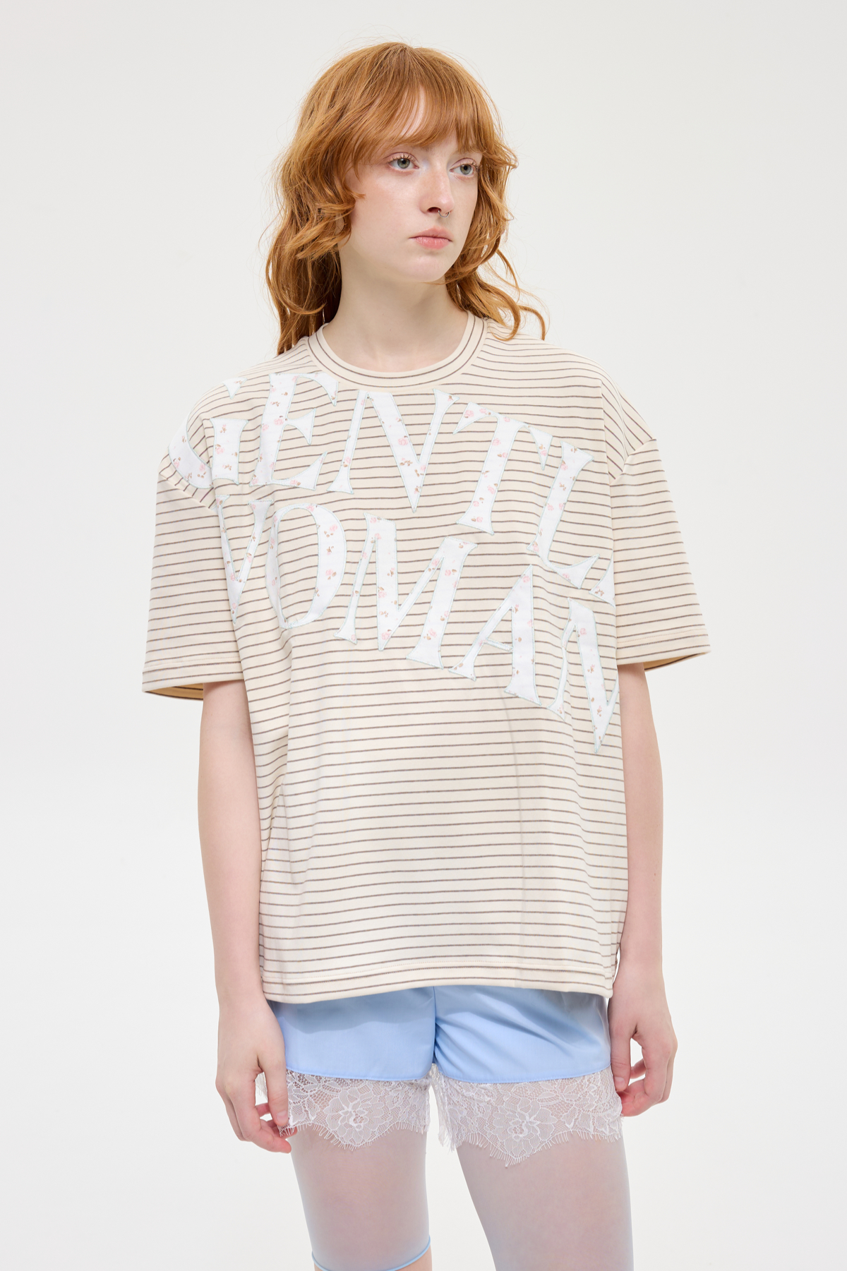 Rosalie Garden Appliqué T-shirt - GW26984