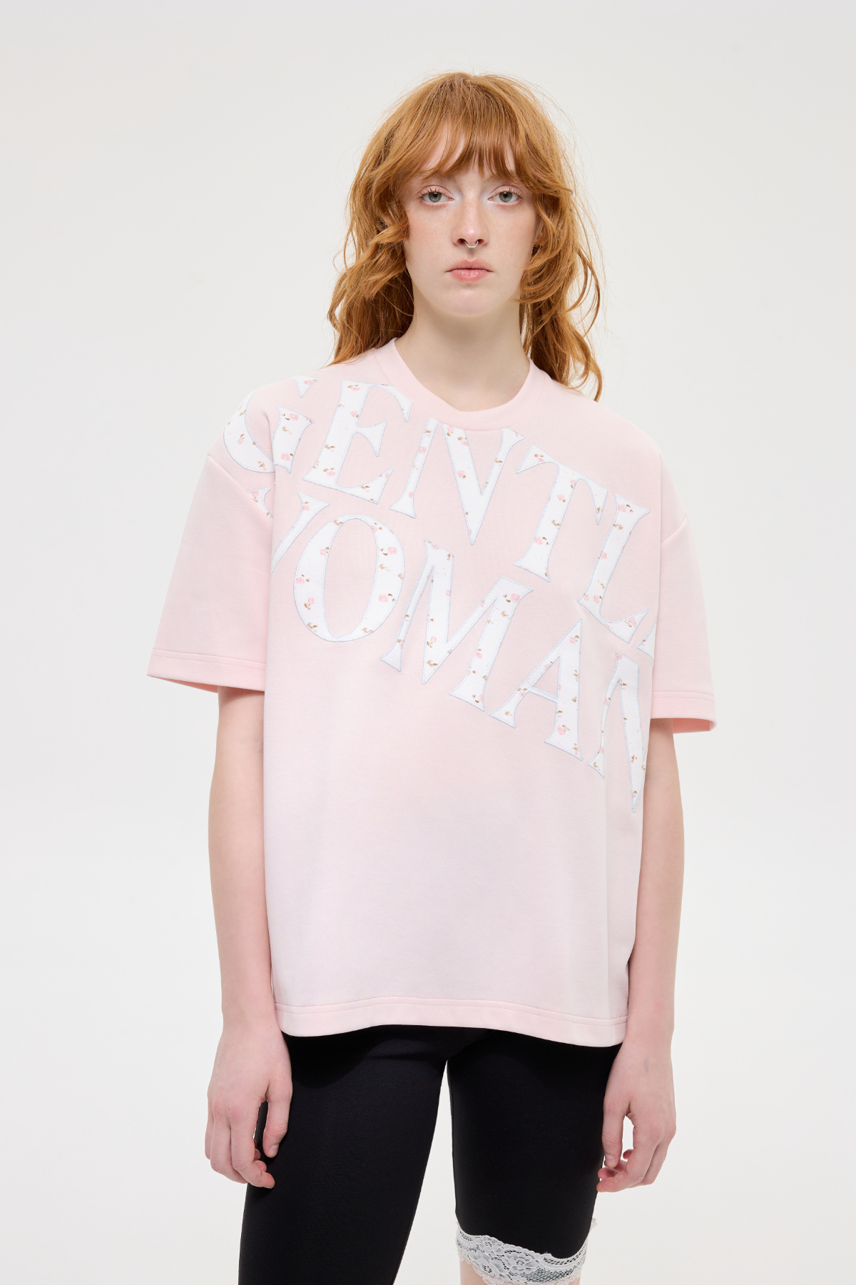 Petal Kisses Appliqué T-shirt - GW26986