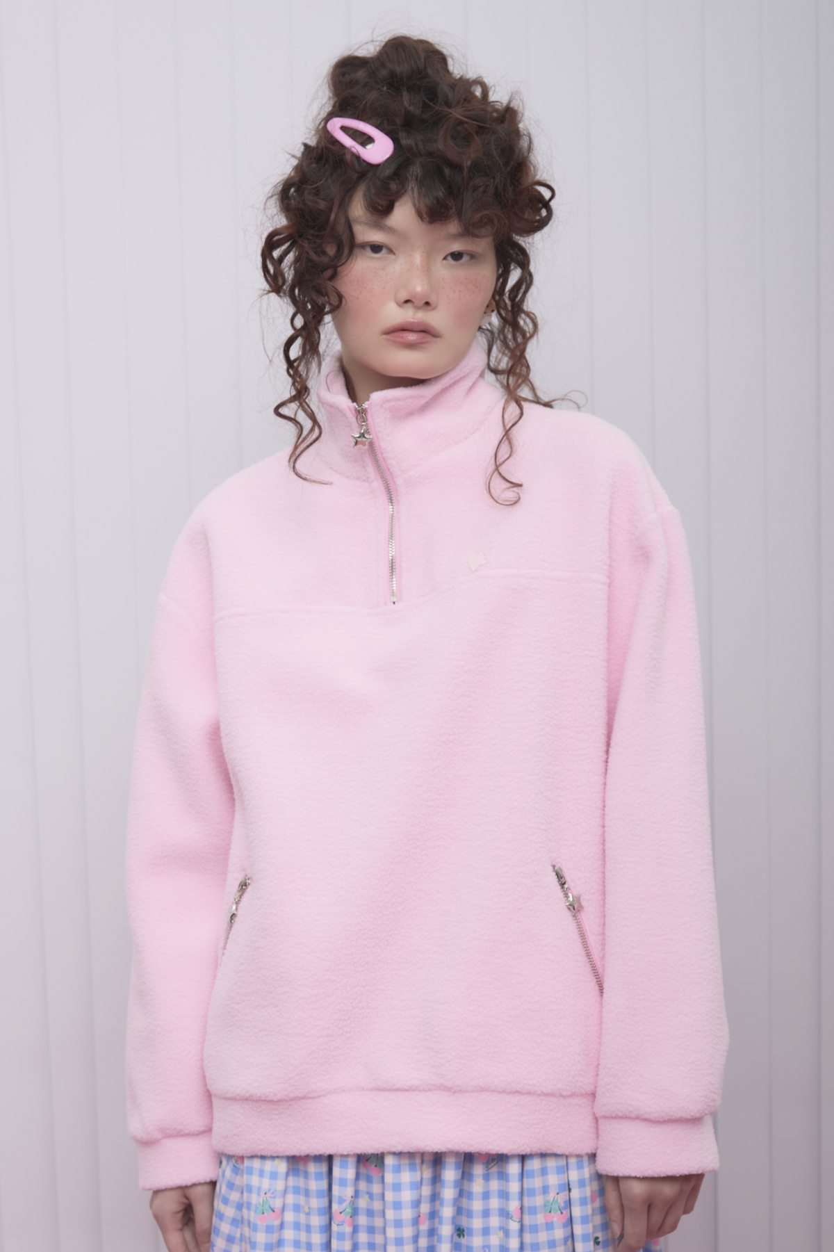 Pink Cloud Half-Zip - GW27053