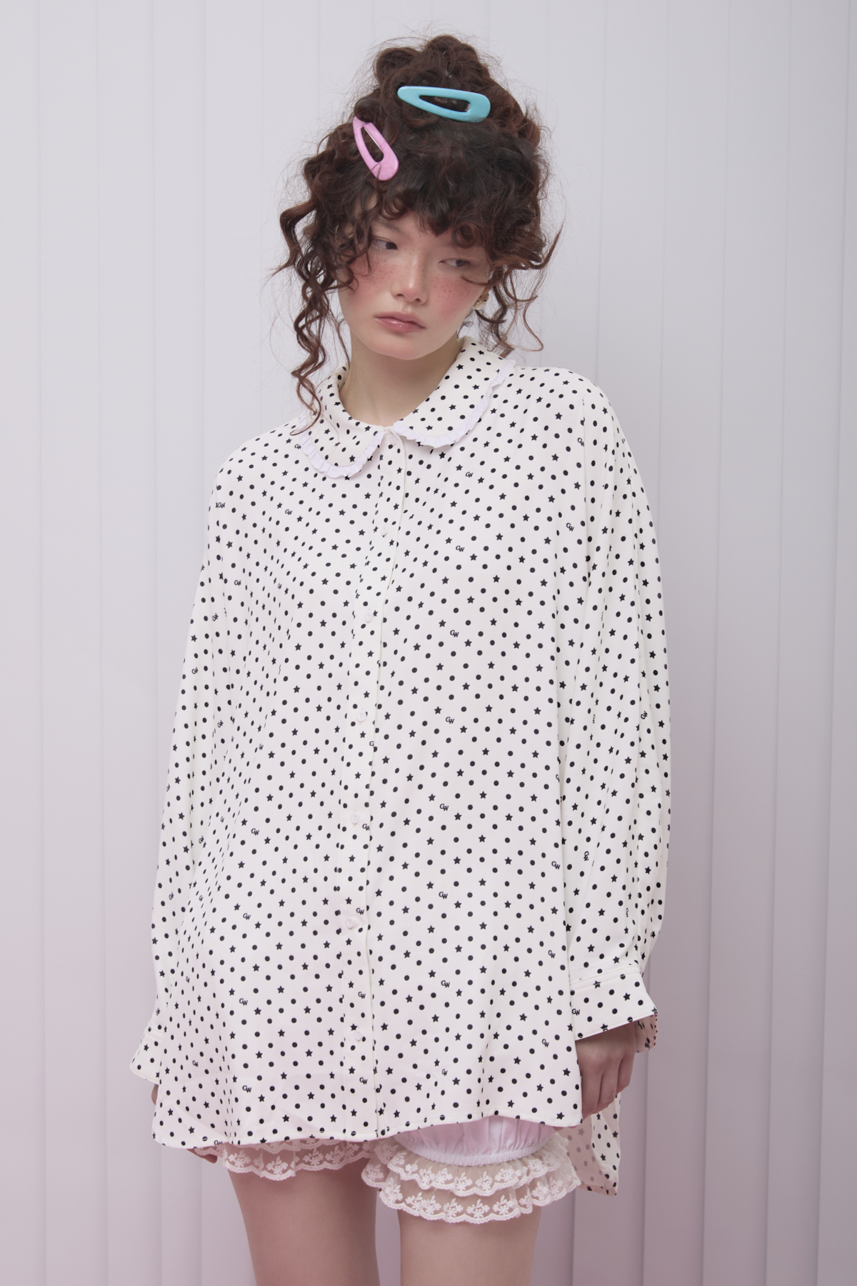 Dotty Dorm Shirt - GW283011