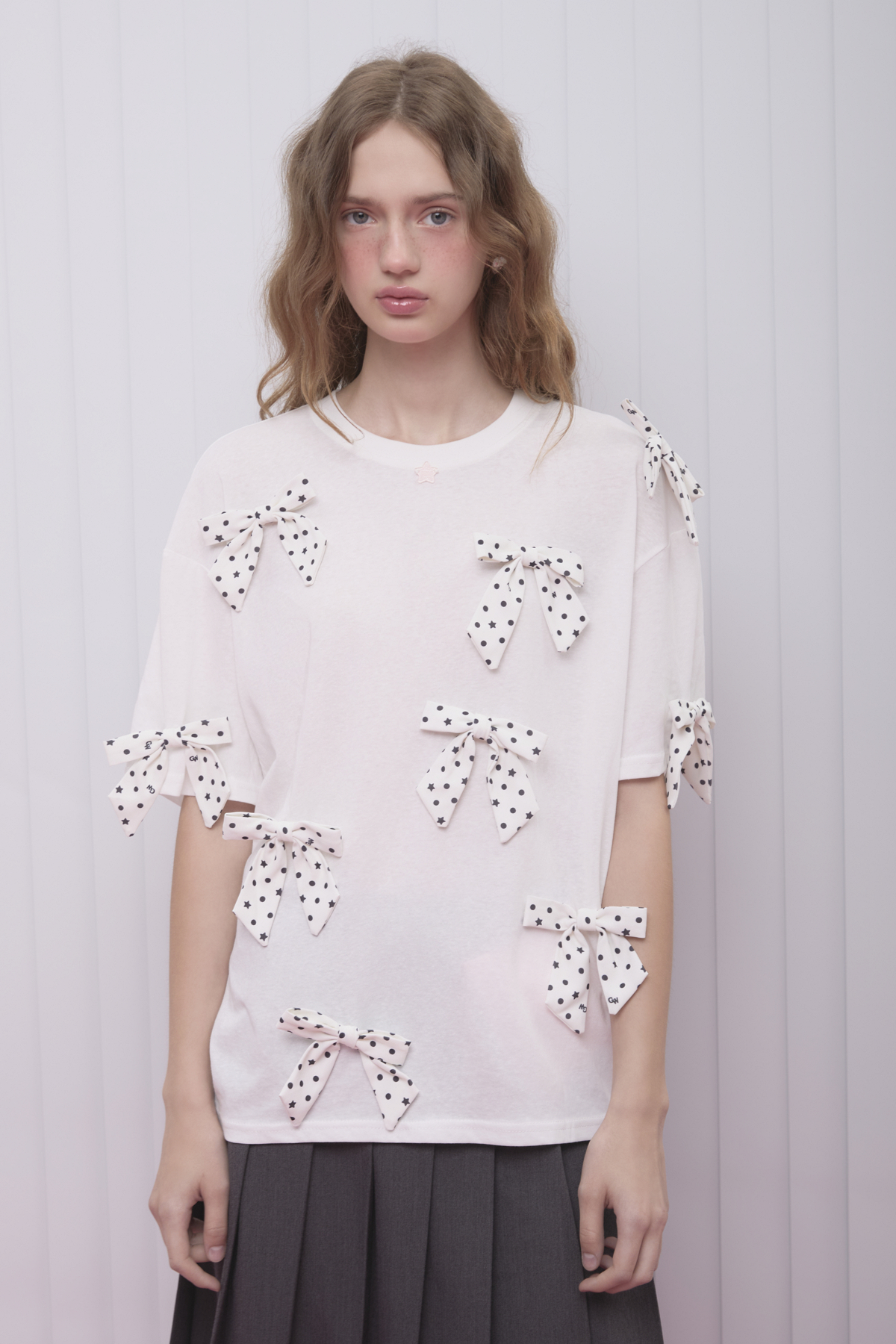 Bouquet White Tee - GW27055