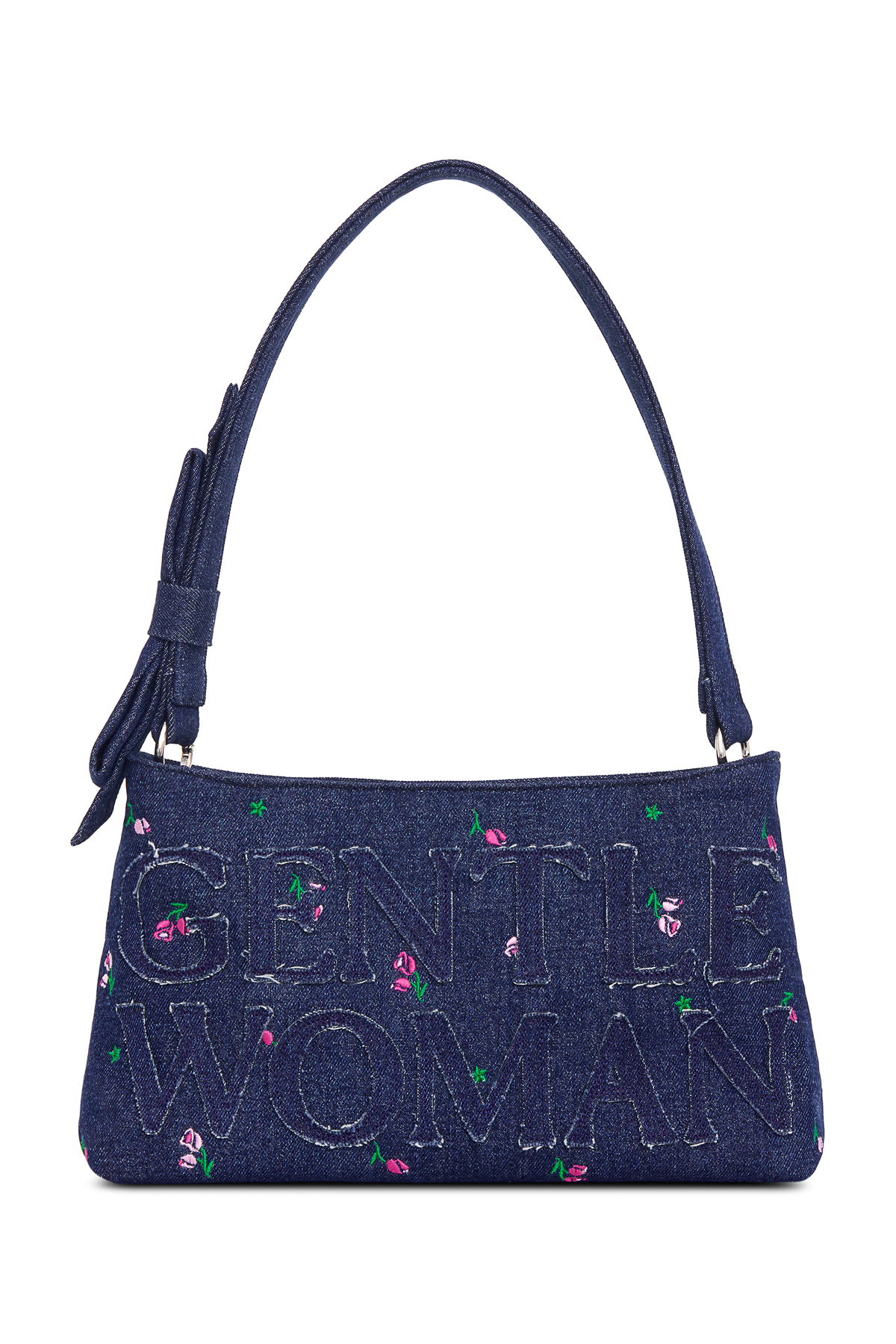 BELLE BOW SHOULDER BAG: NAVY - GW27516