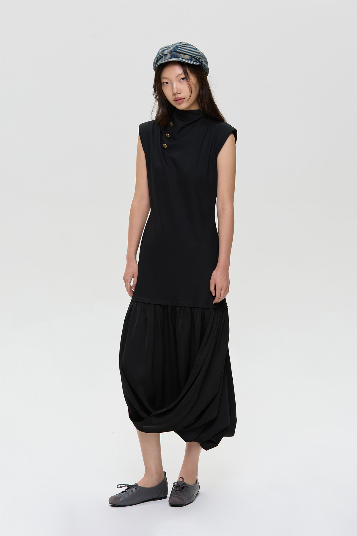 Mock Neck Dress - GW27305