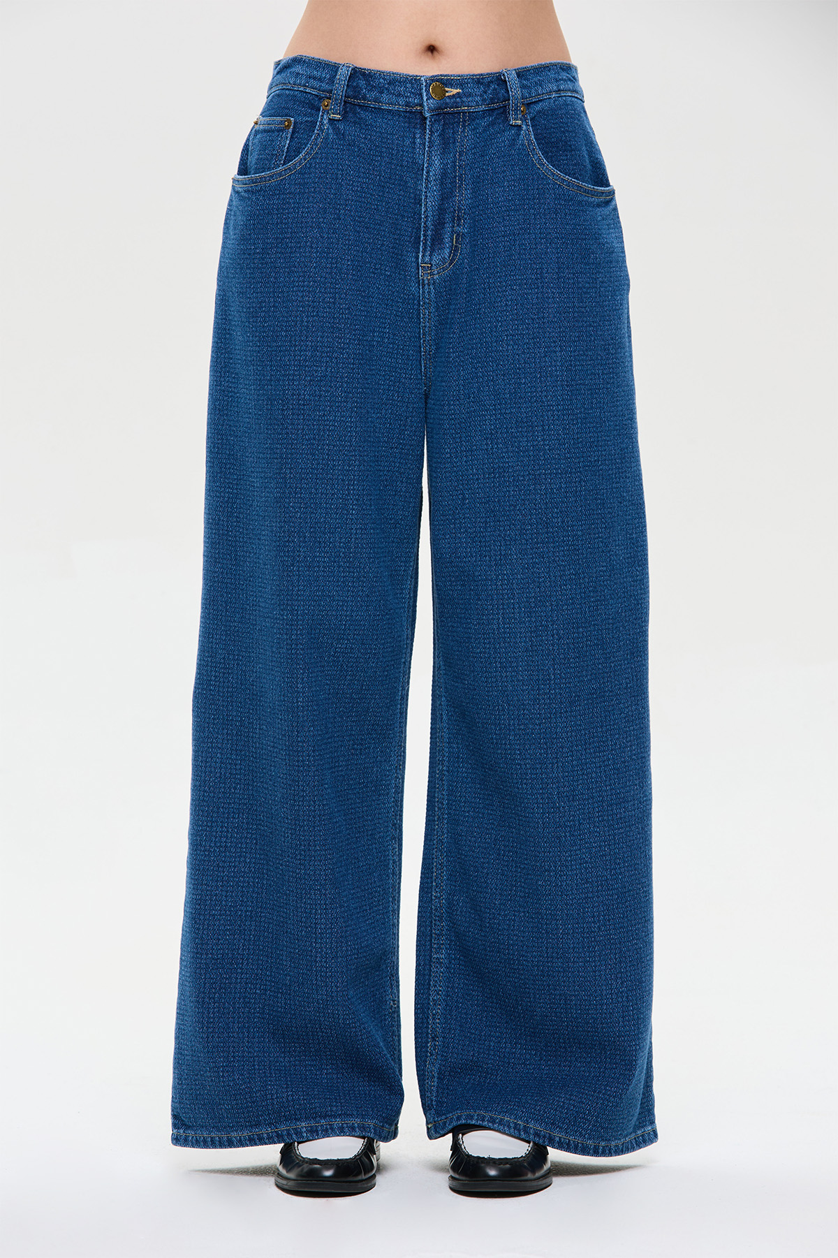 Echo Ripple Denim Jeans - GW27318