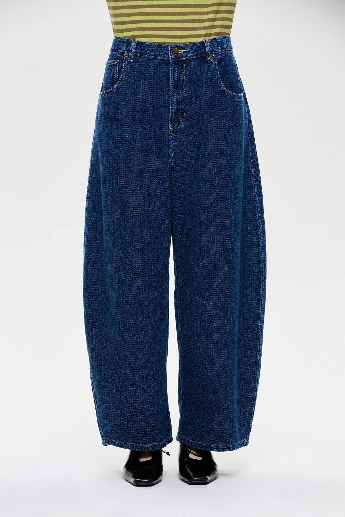 Echo Ripple Balloon Jeans - GW27317