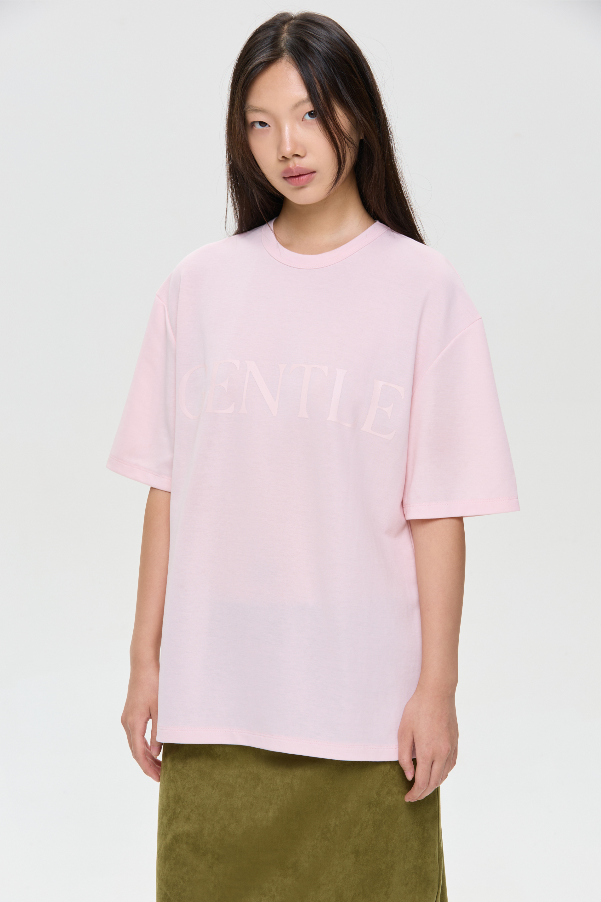 Gentlewoman Trace T-Shirt : Pink - GW27281