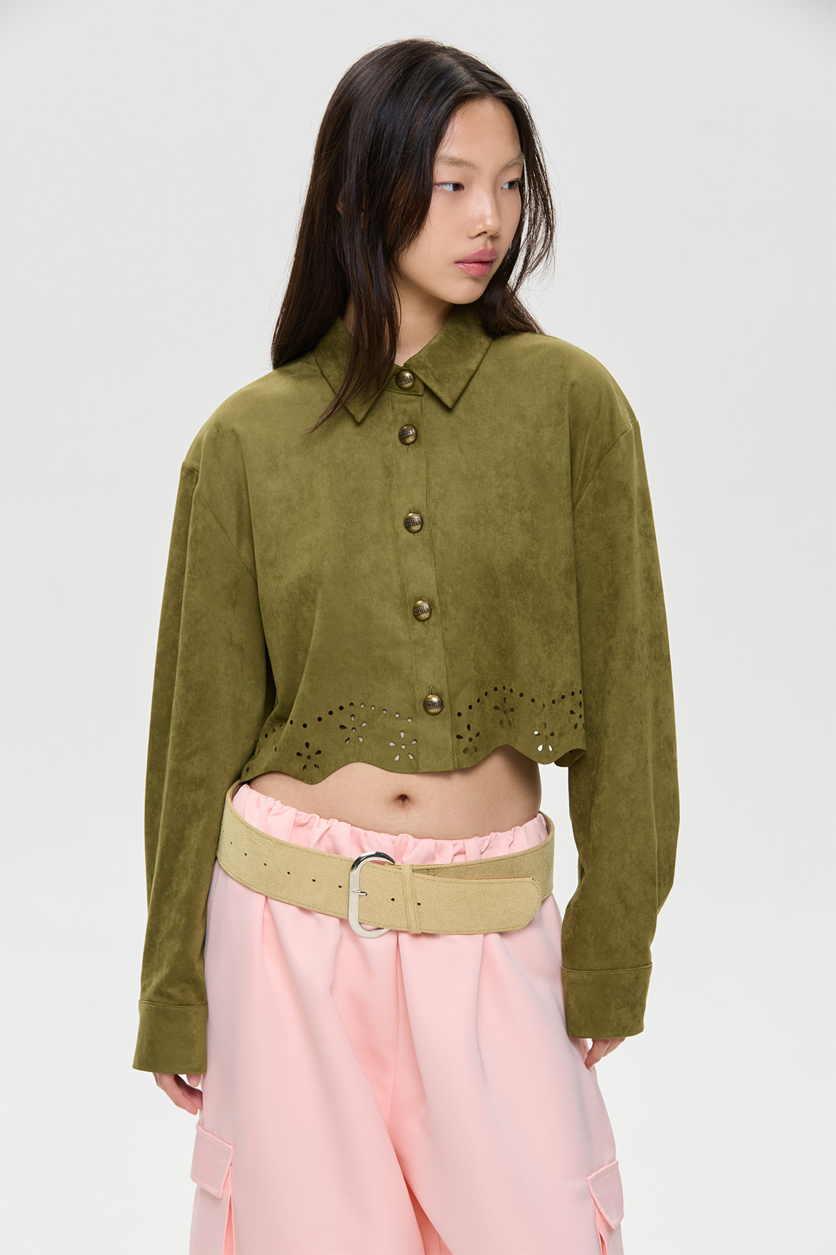Olive Grove Long Sleeve Shirt - GW27314