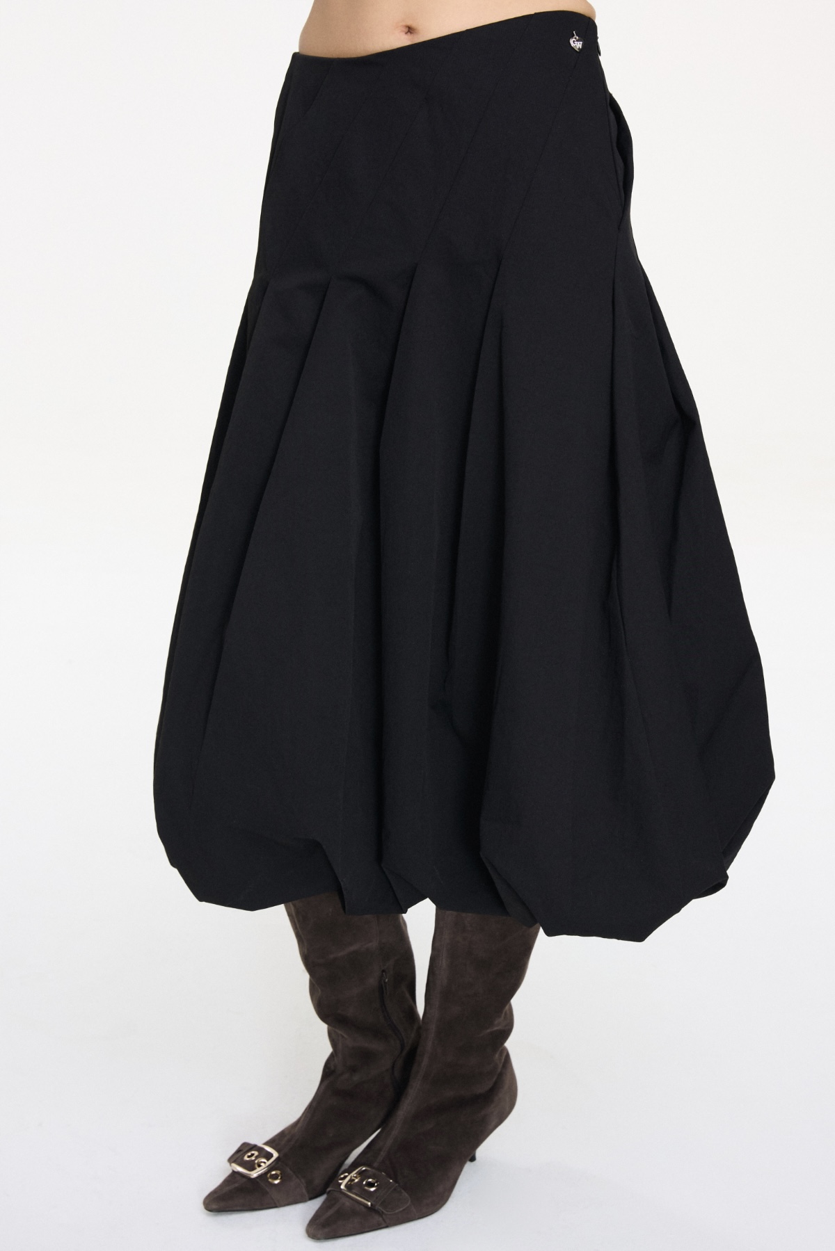 Crest Pleated Skirt - GW27256