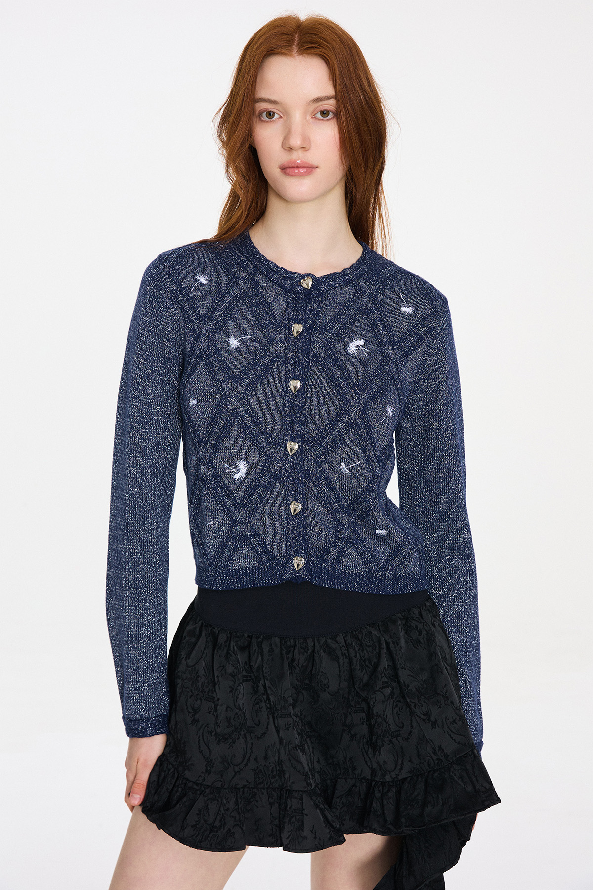 Orbit Flowers Cardigan - GW27241