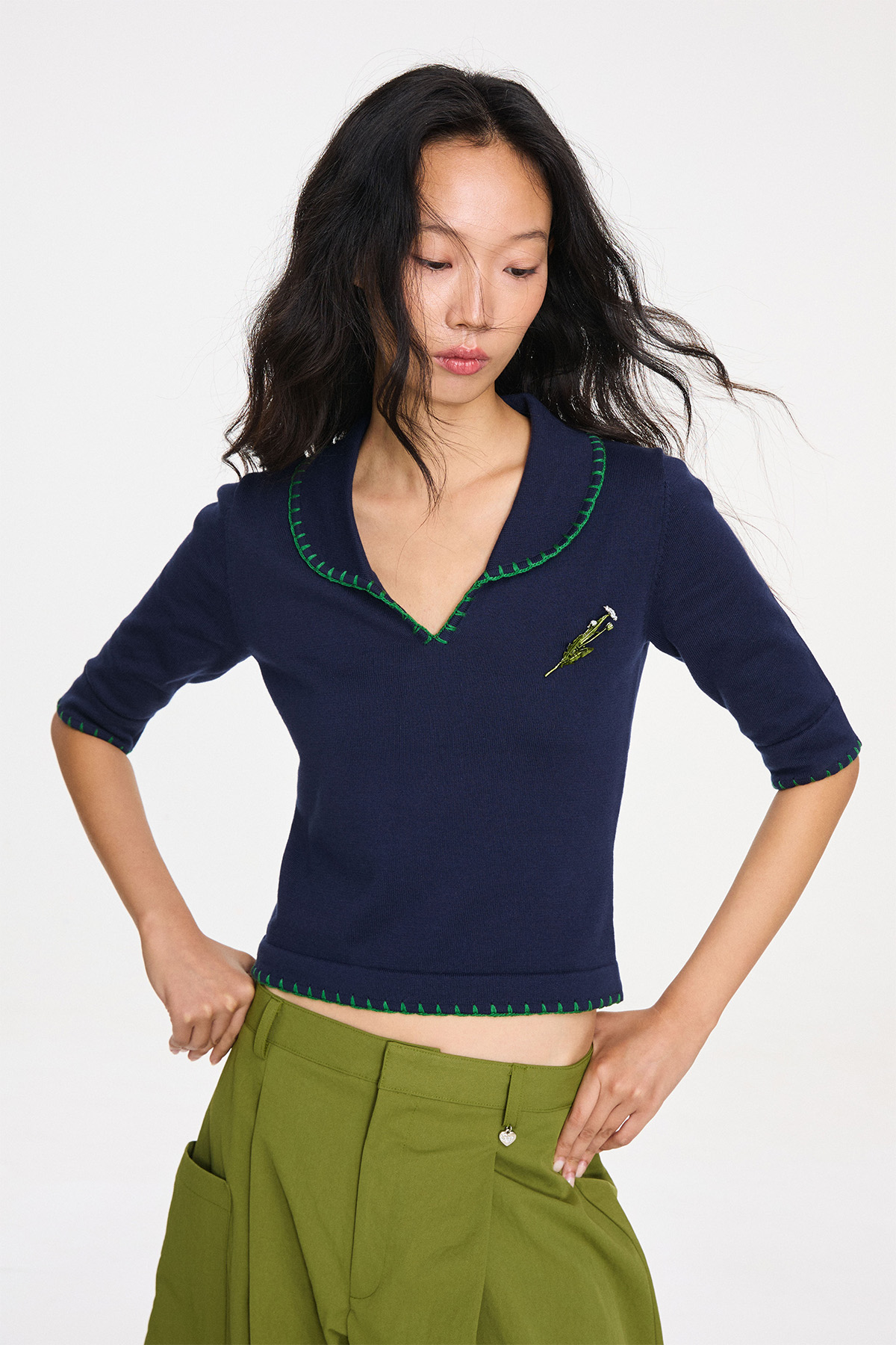 Feather Knit Top - GW27235
