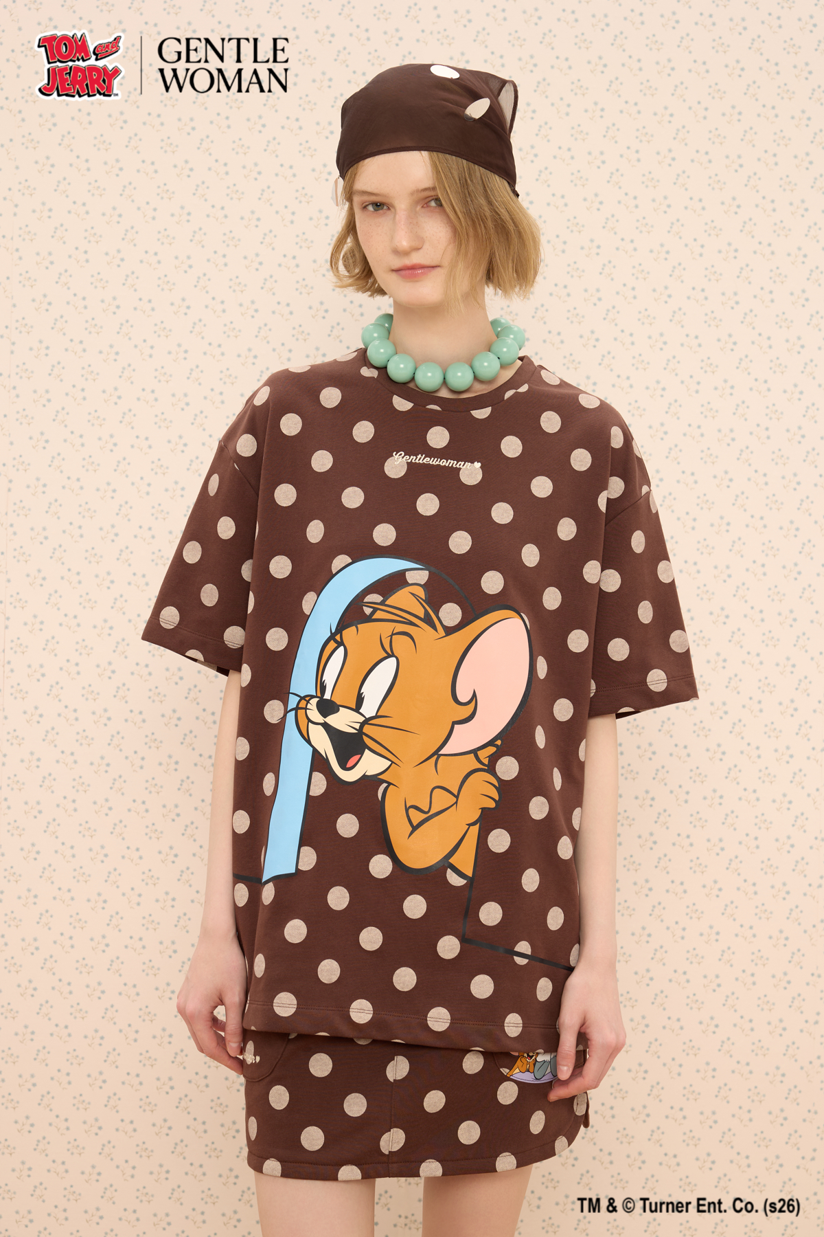 Tom and Jerry Polka Dot T-Shirt - GW26742