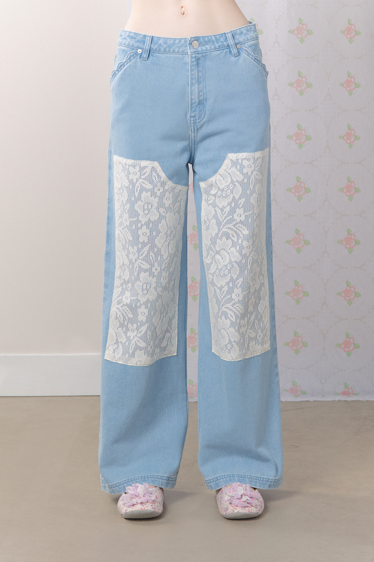 Lace Memoir Jeans - GW27406
