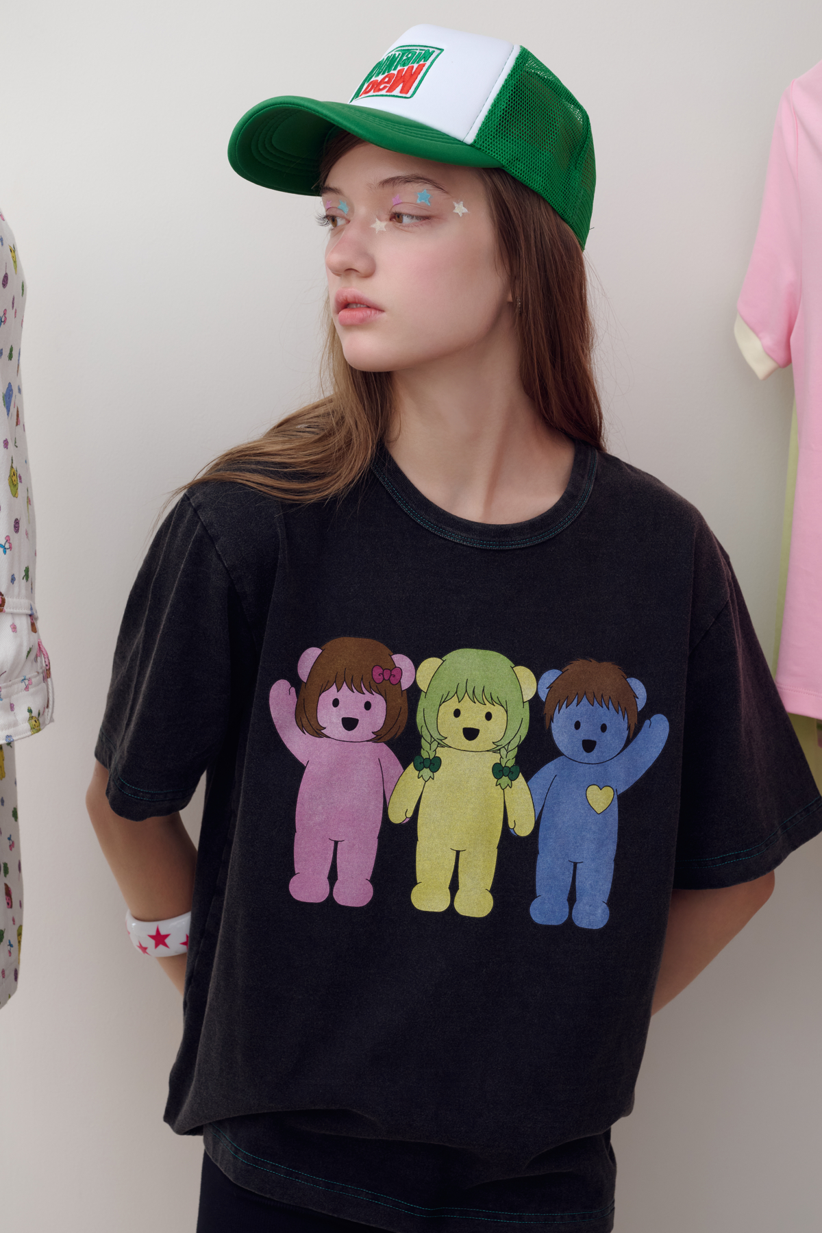 GiGi & friends Group Project Tee : Grey - GW28501