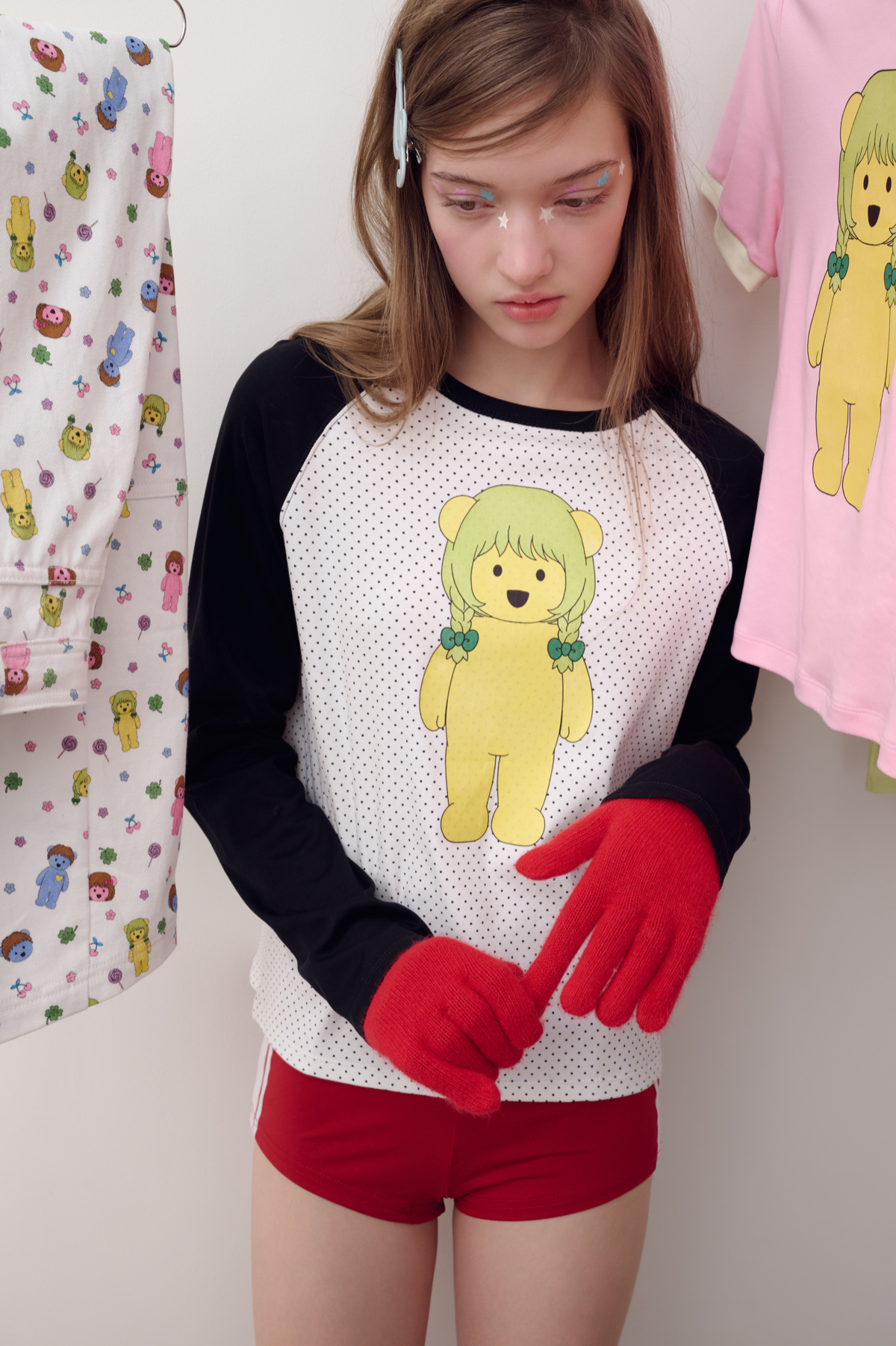 RIRI Dot Raglan Tee - GW28522