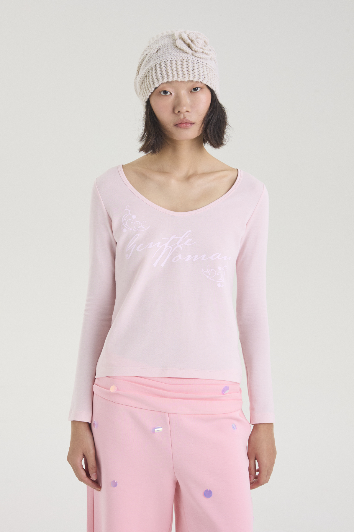 Quiet Bloom Long sleeve Top - GW27700
