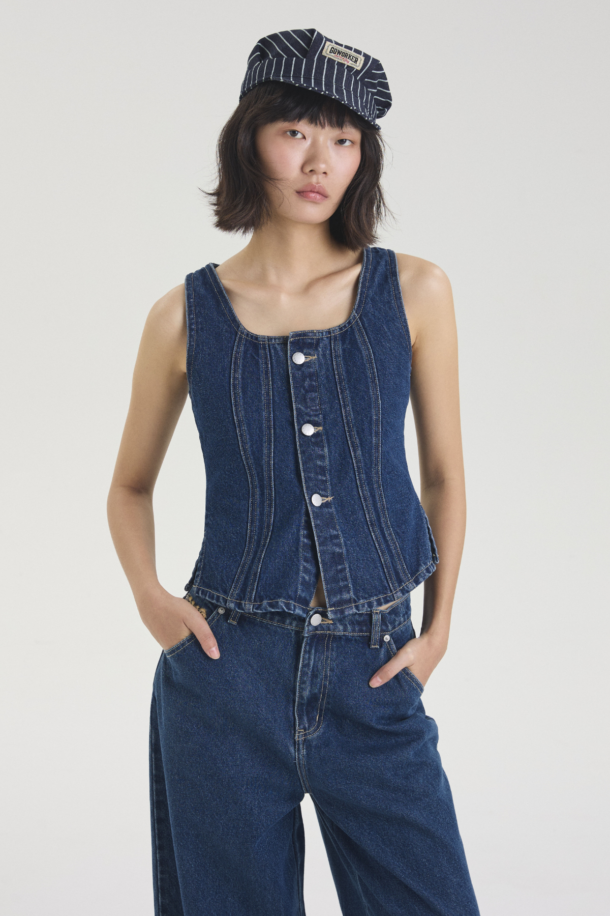 Urban Denim Vest - GW27684