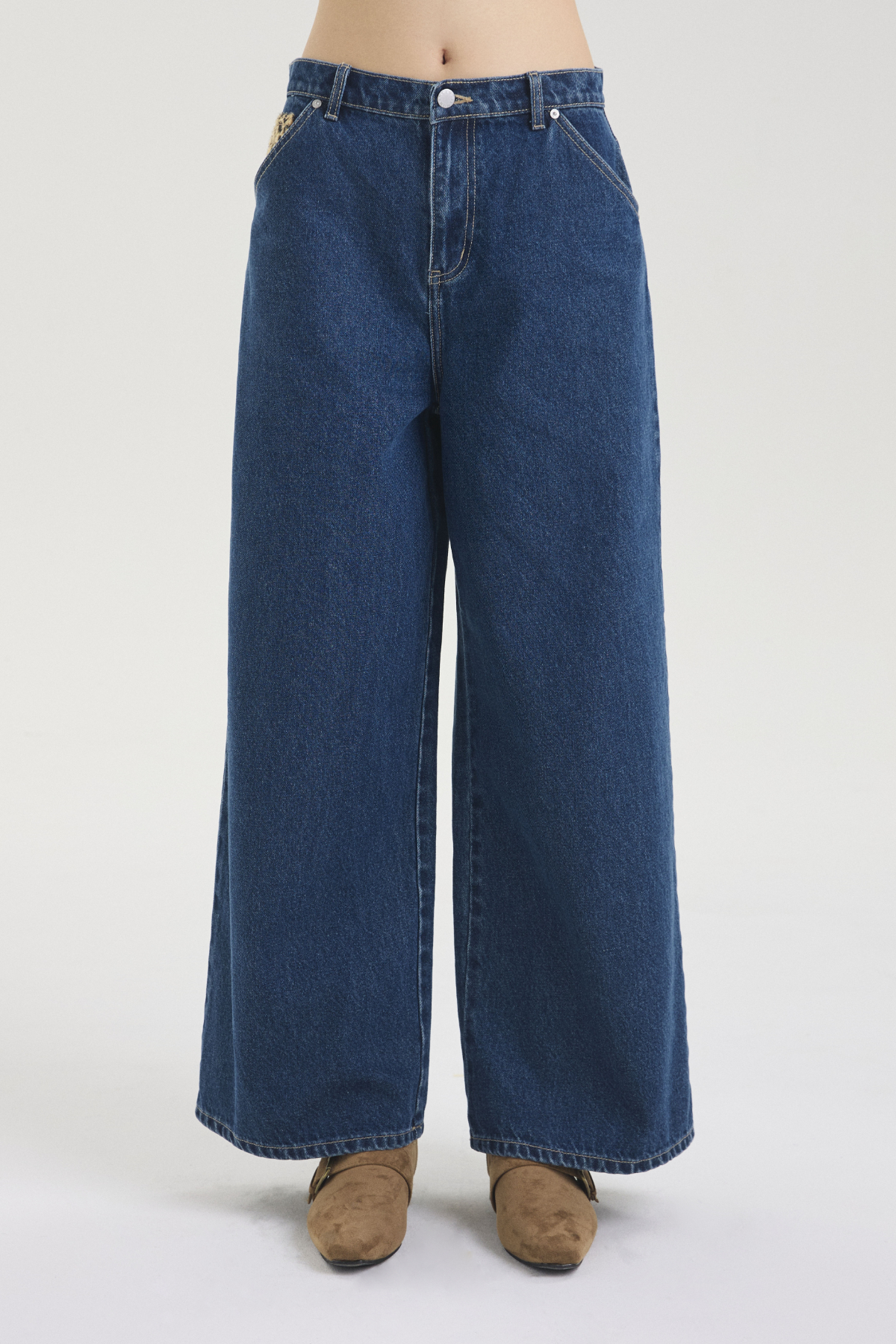 Hidden Leopard Jeans - GW27683