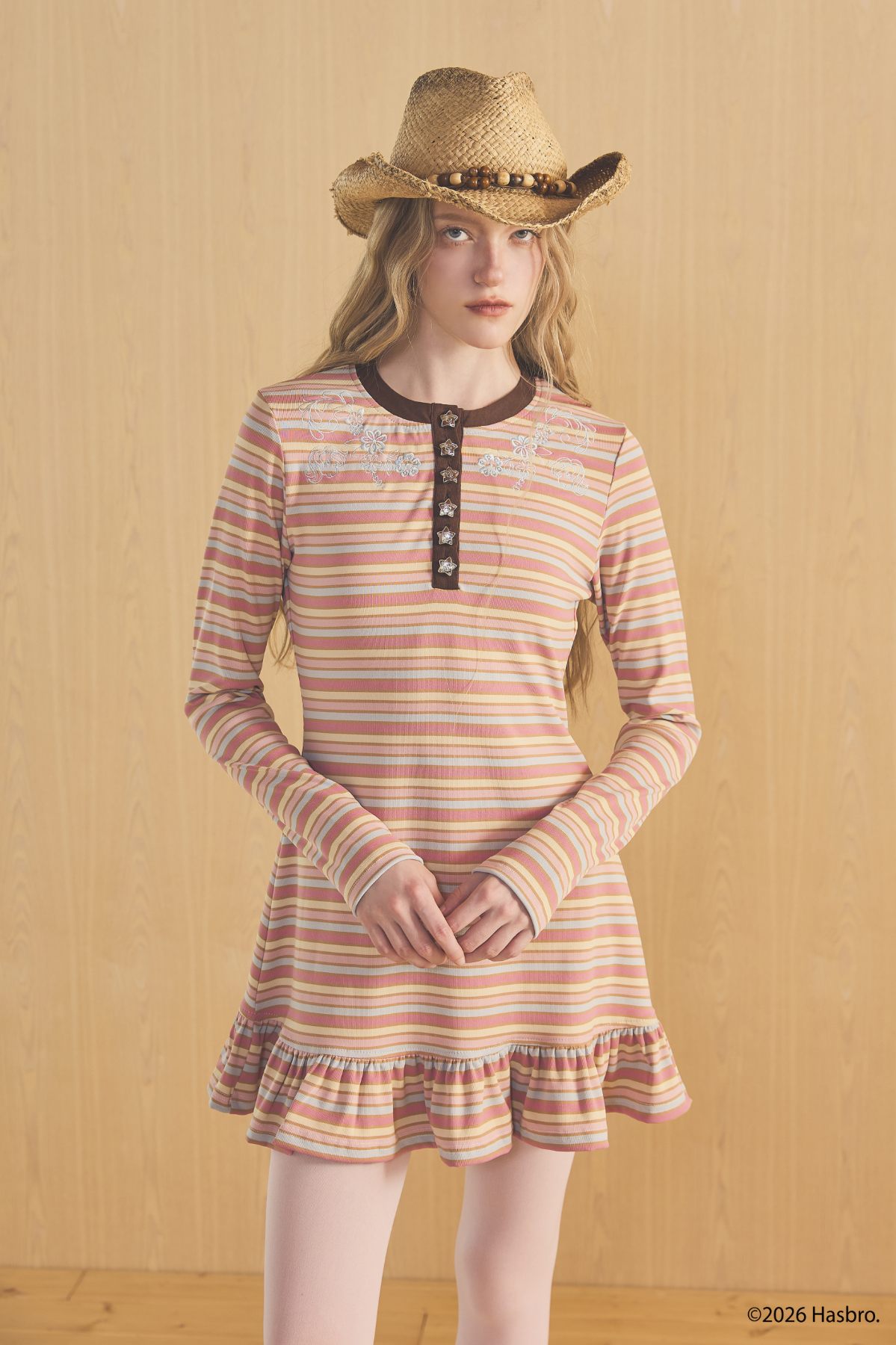 Rainbow Stripe Dress - GW26952