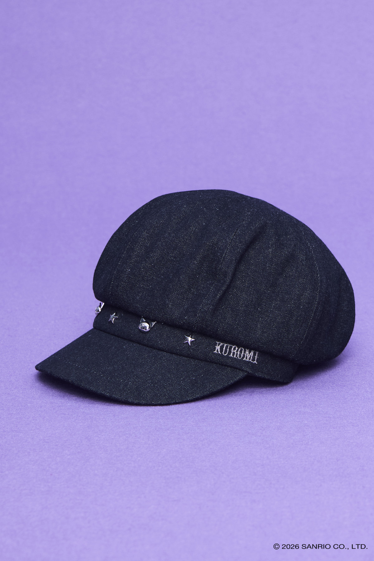 KUROMI LITTLE MISCHIEF BAKER BOY CAP - GW27353