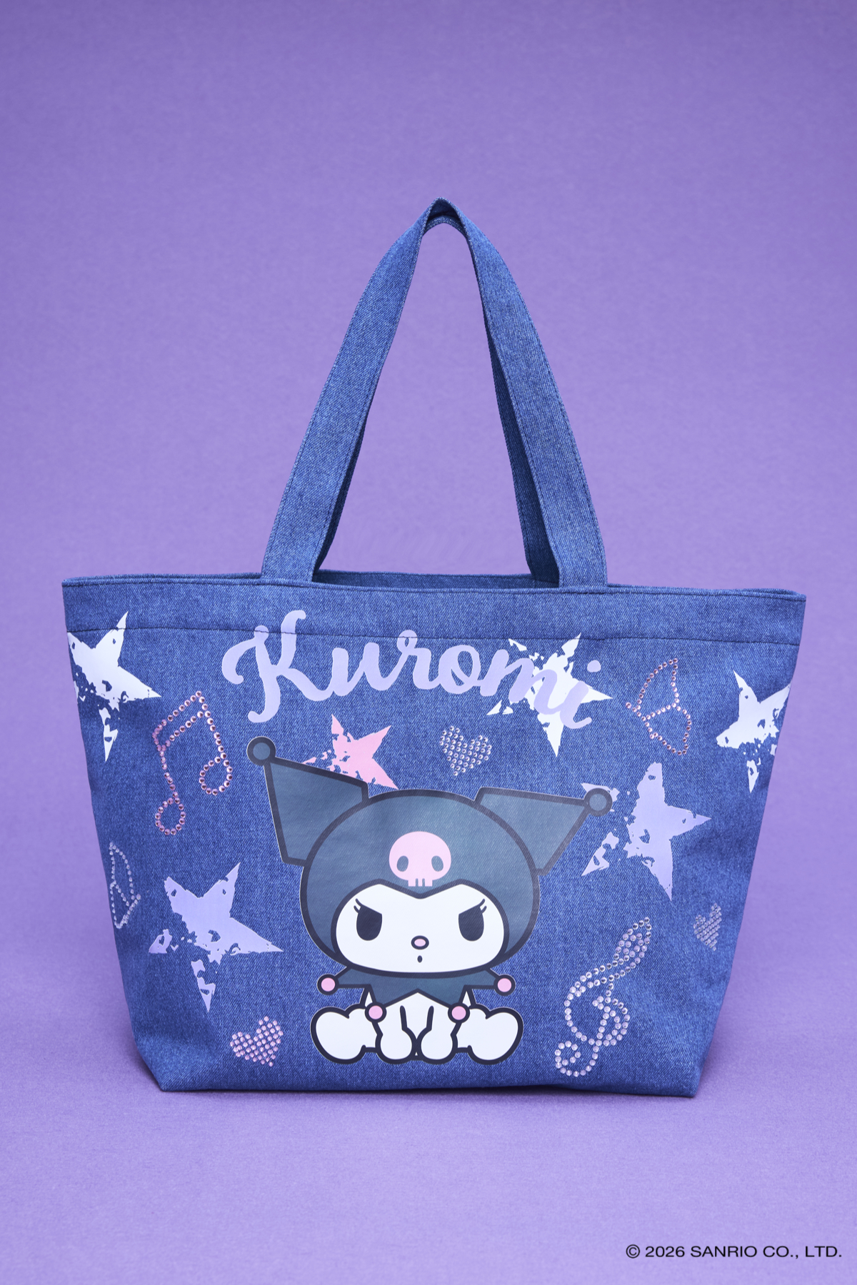 DENIM STARLIGHT TOTE BAG - GW27357
