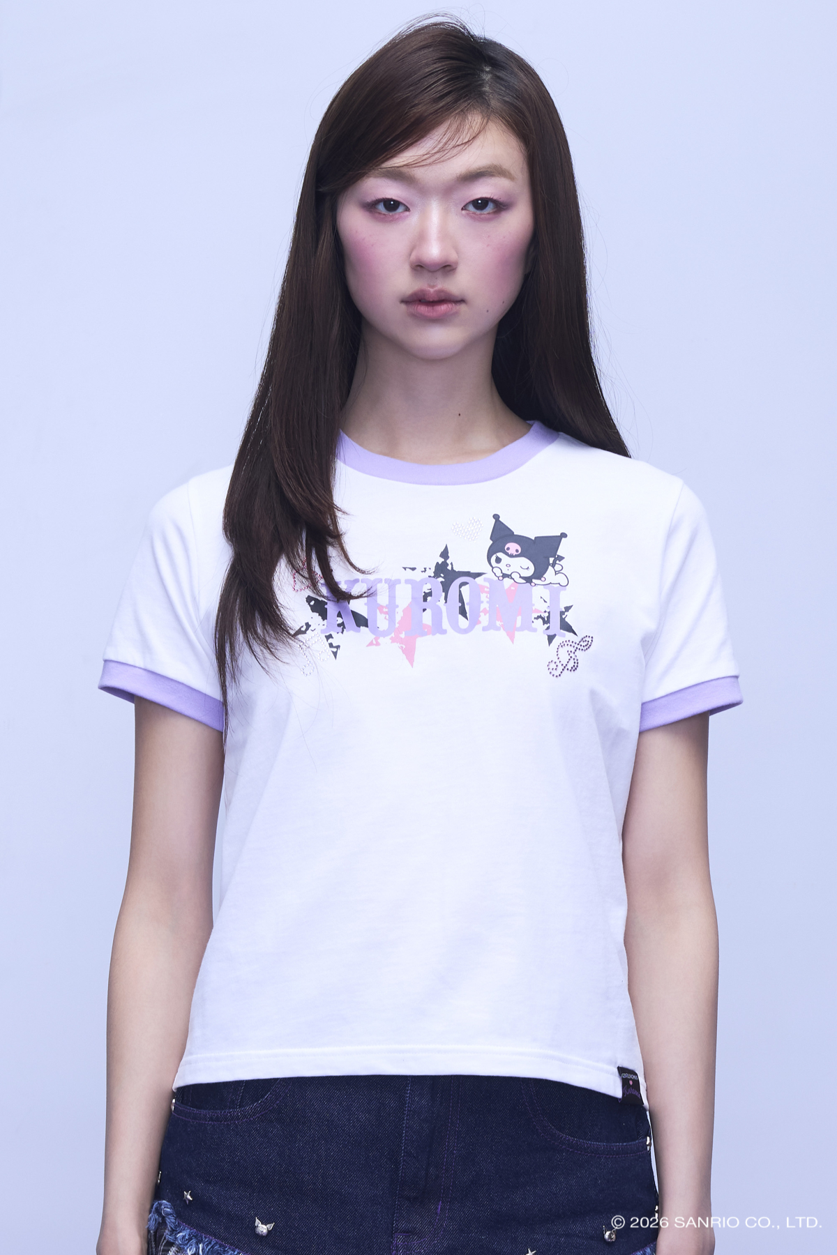 KUROMI FUN TIME RINGER T-SHIRT - GW27339