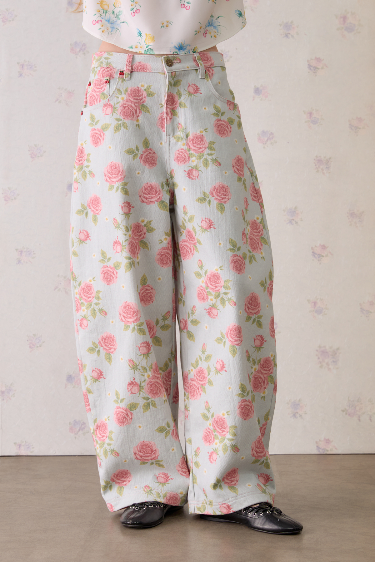 Rose Nostalgia Jeans - GW27743
