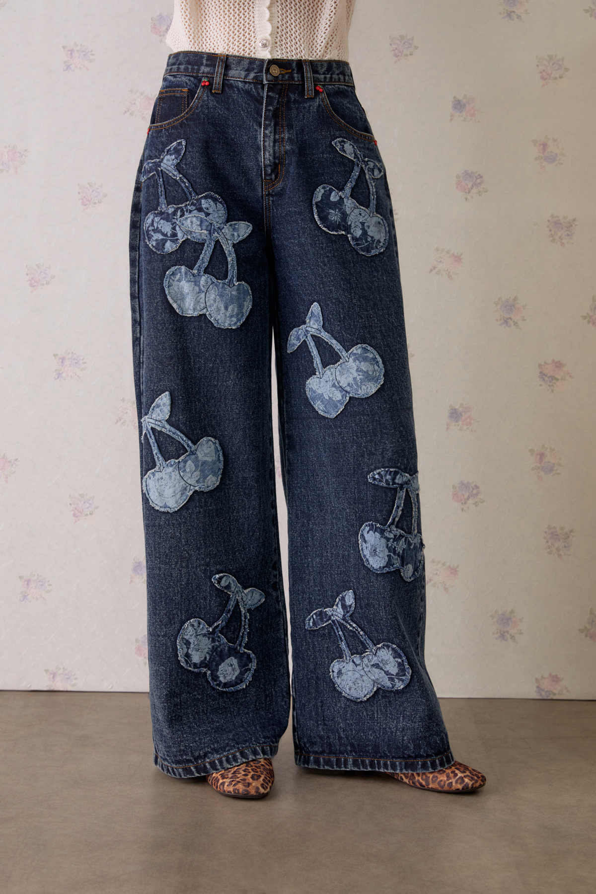 Cerise Club Denim Jeans - GW27749