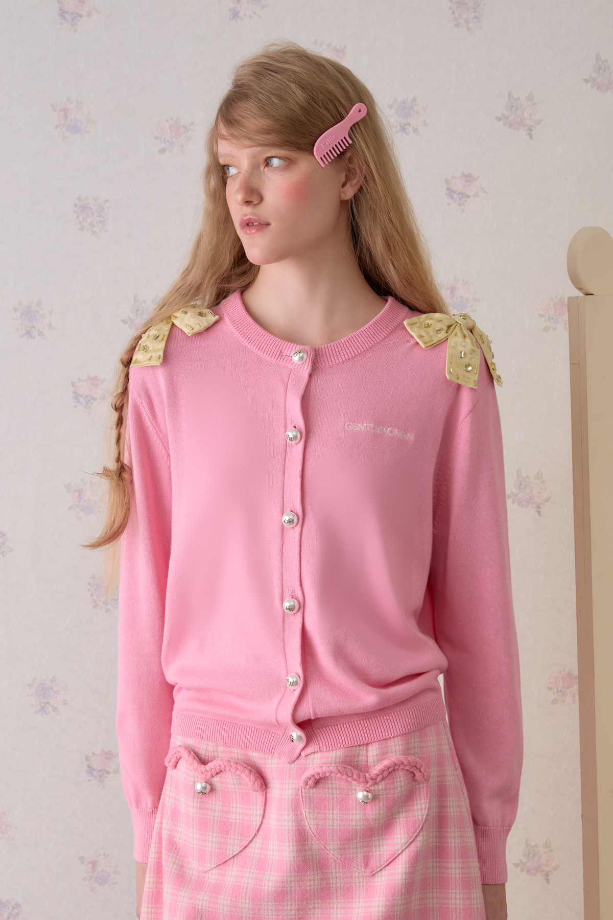 Petit Bow Knit Cardigan - GW27752