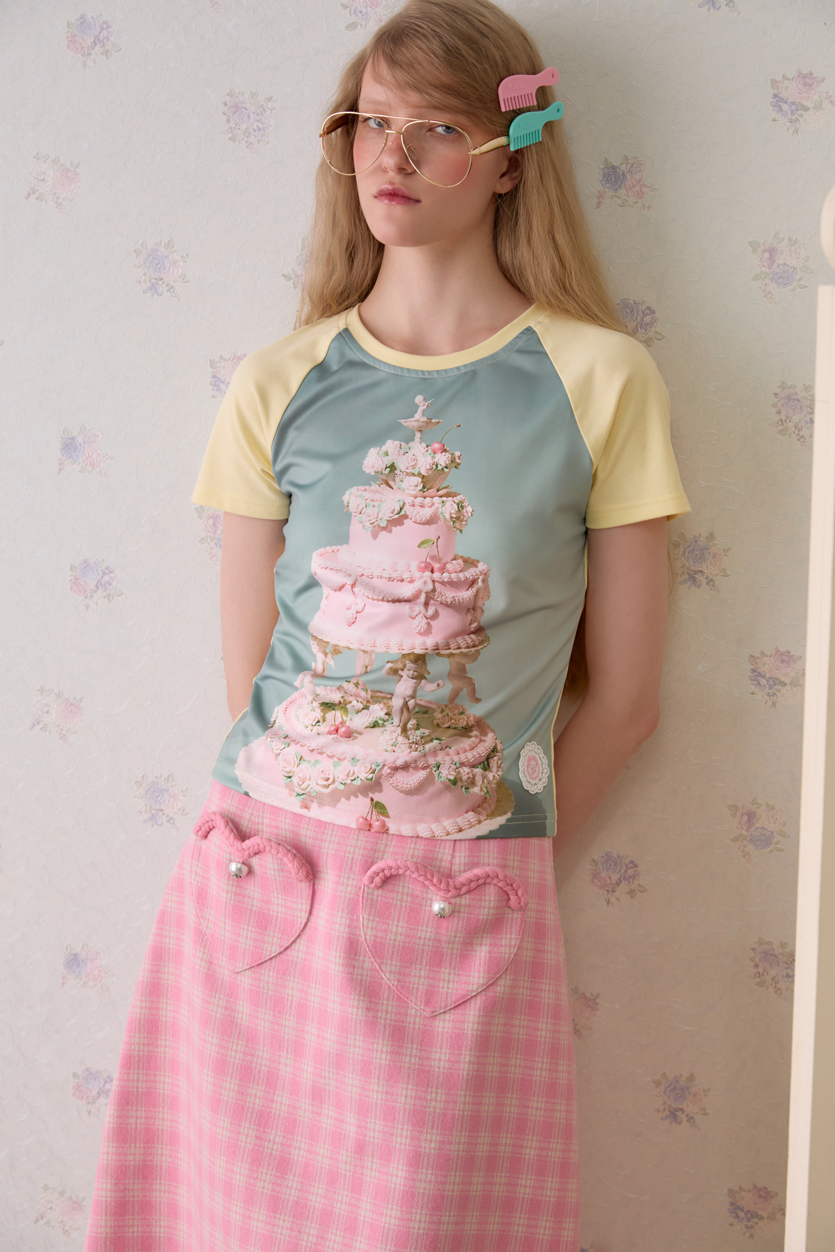 Royal Cake Raglan Tee - GW27783