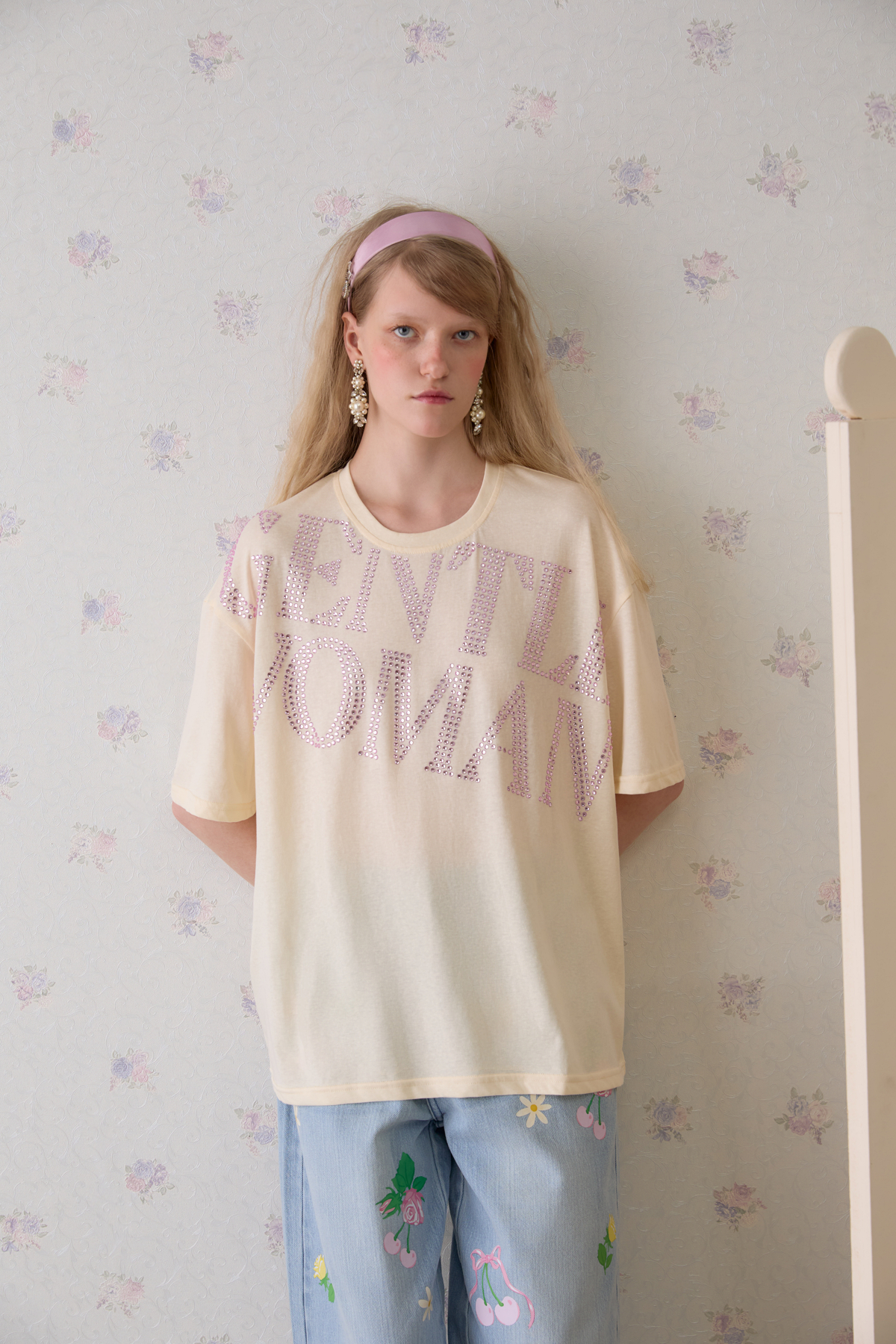 Crystal Club Oversized T-shirt - GW27785