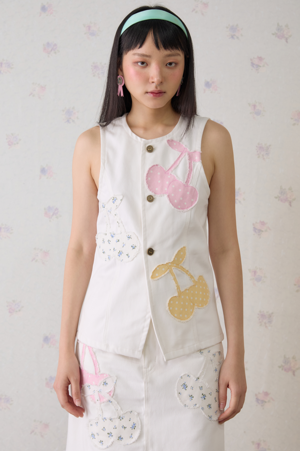 Cherie Belle Denim Vest - GW27750