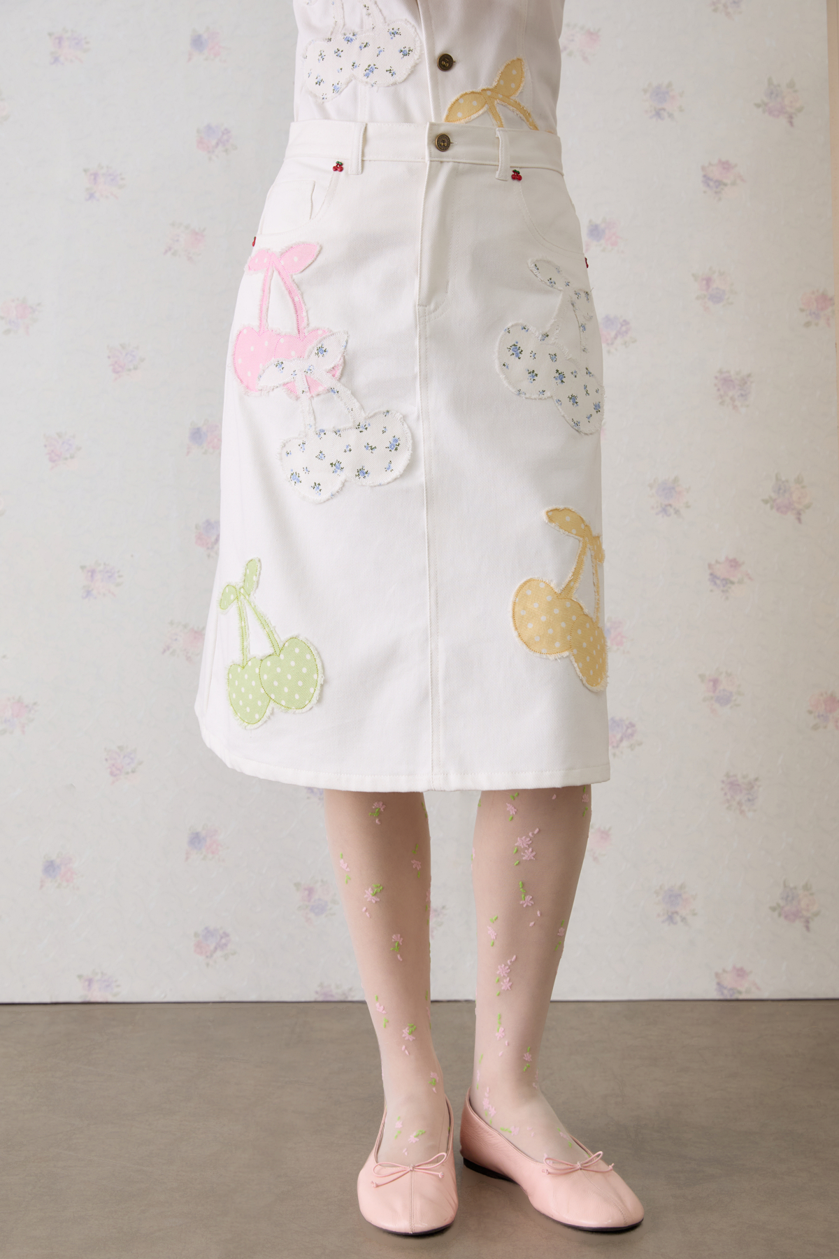 Cherie Belle Denim Skirt - GW27751